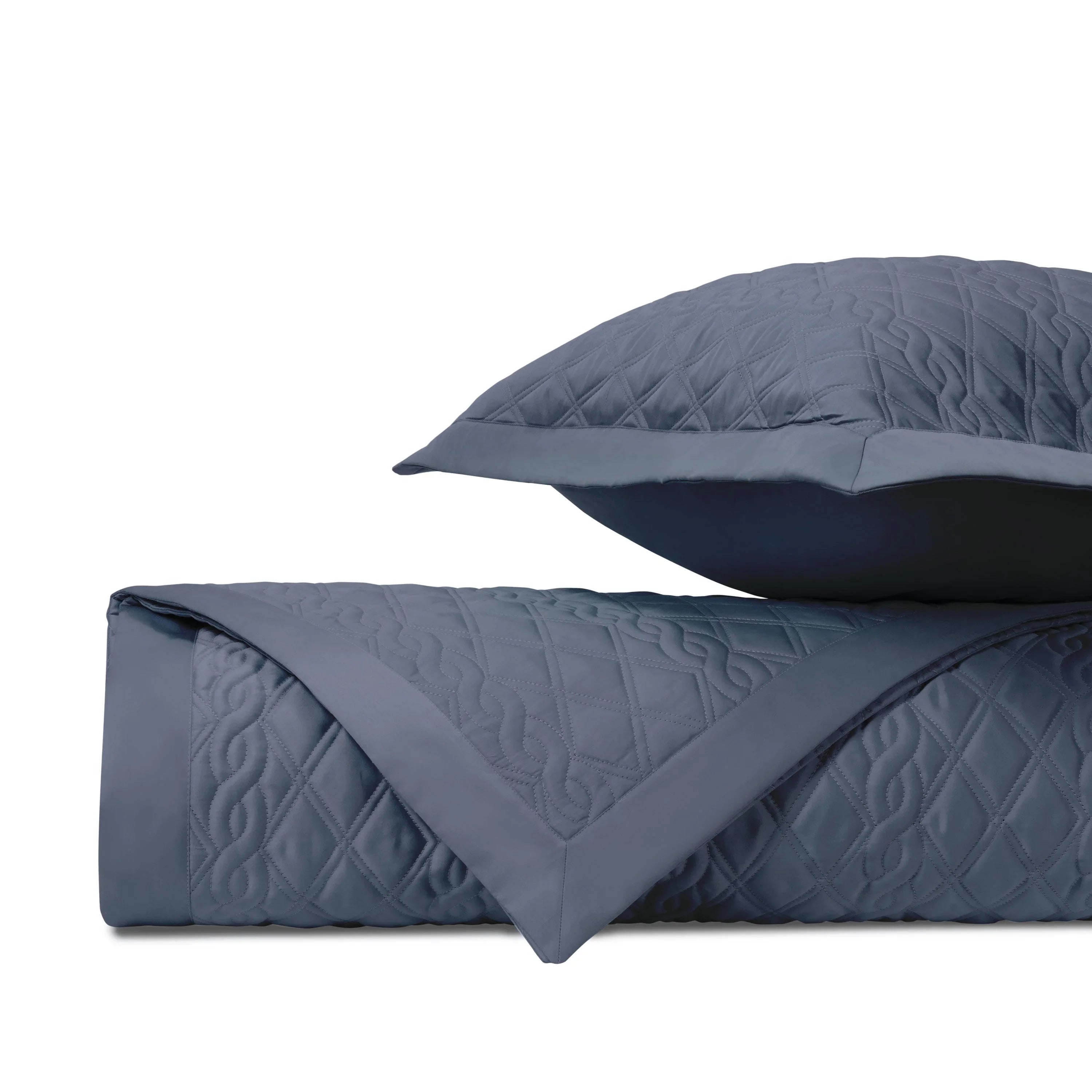 Abbey Quilted Coverlet Set - The Mayfair Hall