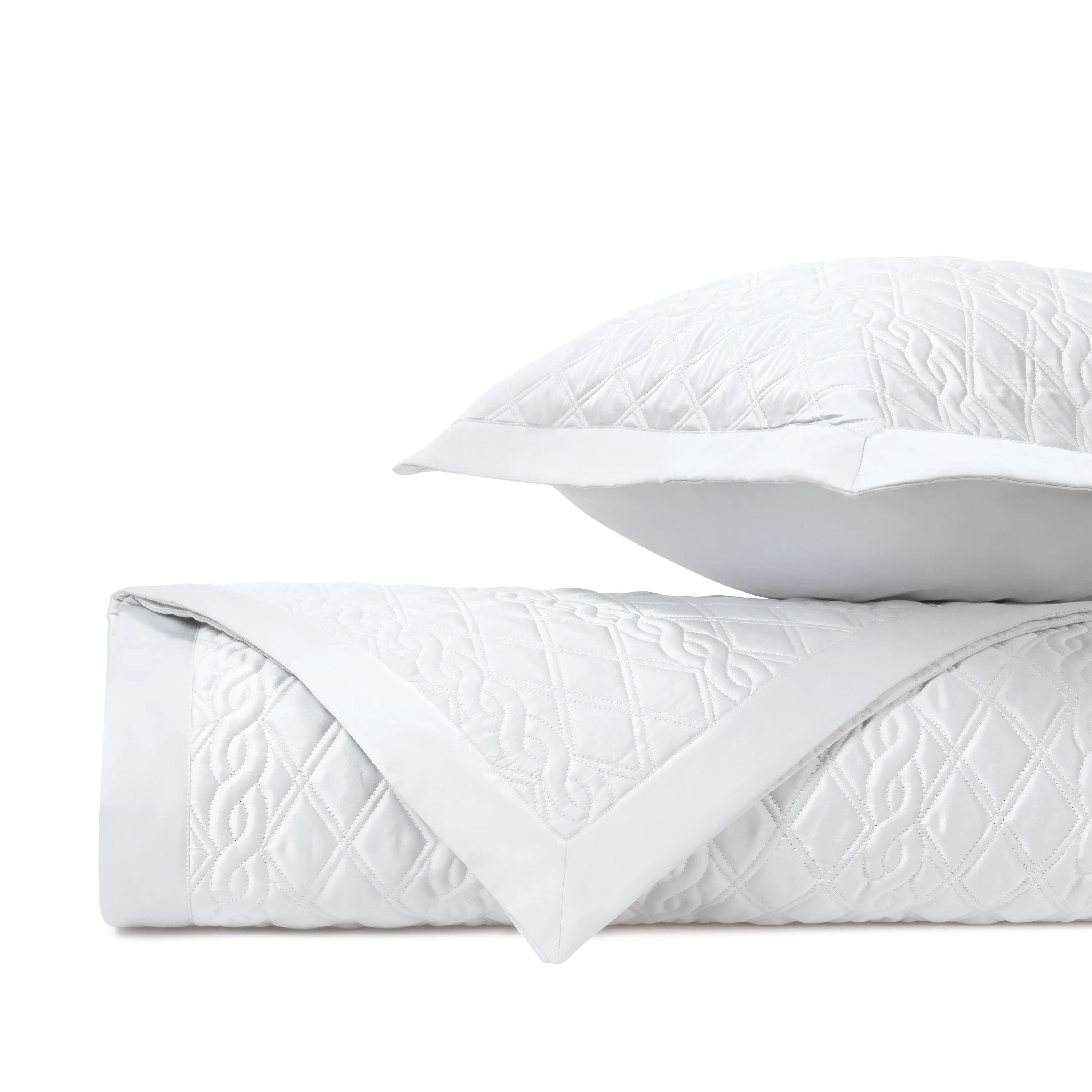 Abbey Quilted Coverlet Set - The Mayfair Hall