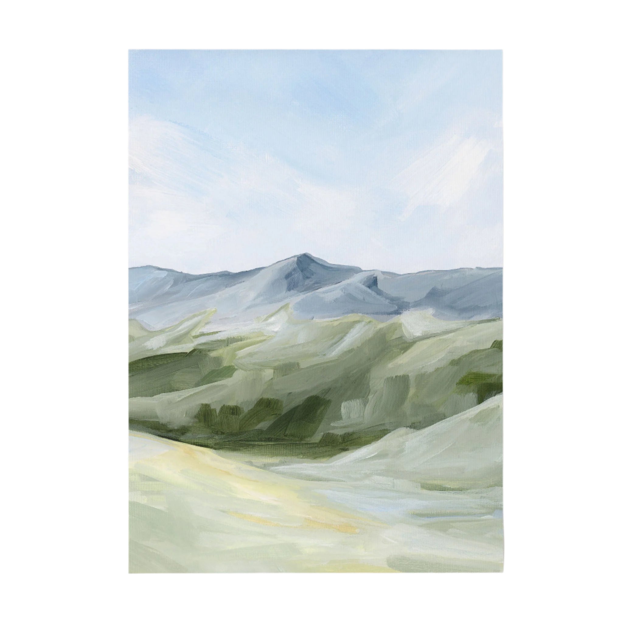 "Above the Treeline" Art Print