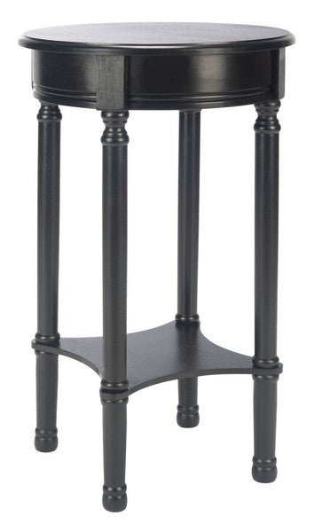 Tinsley Round Accent Table in Black