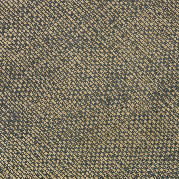 Apis Raffia Accent Table in Turquoise with 2 Shelves