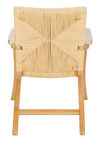 Bronn Natural Accent Chair - The Mayfair Hall