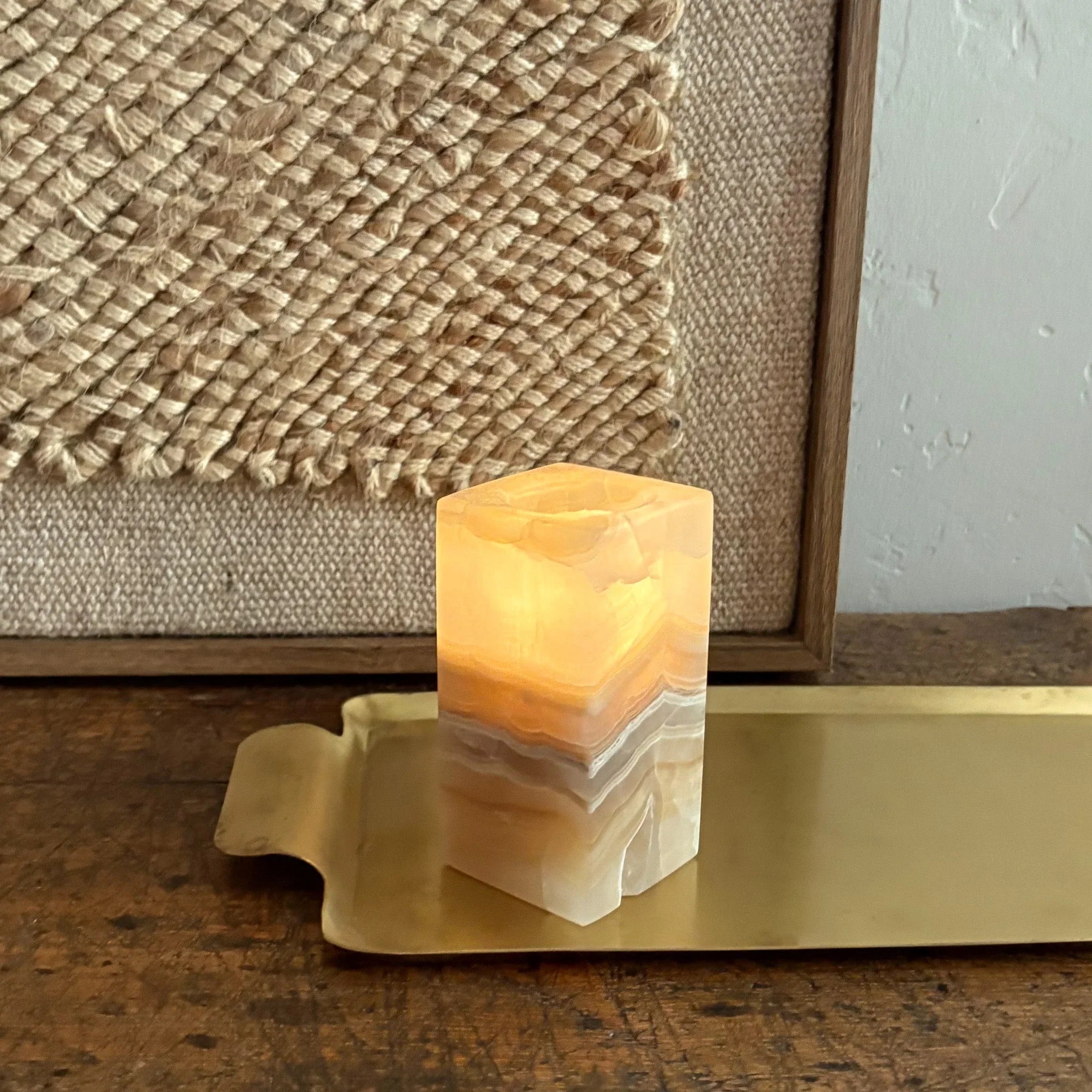 Onyx Tealight Candle Holder - The Mayfair Hall