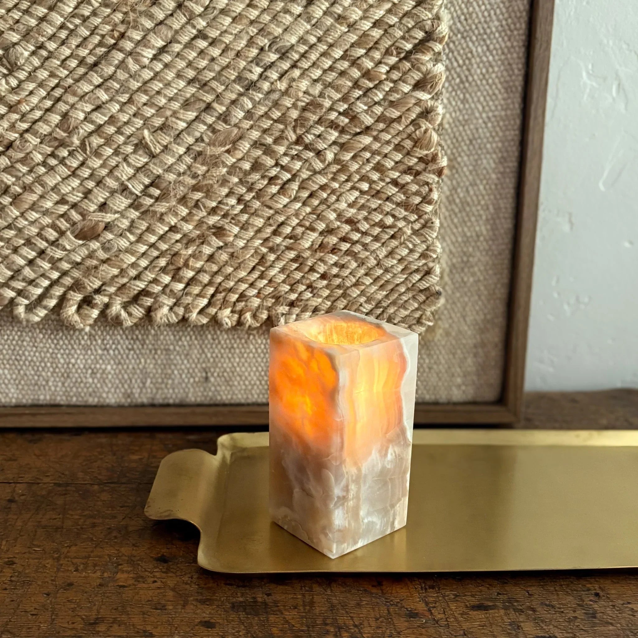 Onyx Tealight Candle Holder - The Mayfair Hall