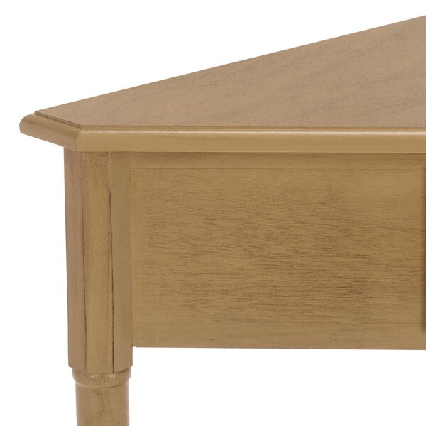 Gomez Corner Table in Desert Brown