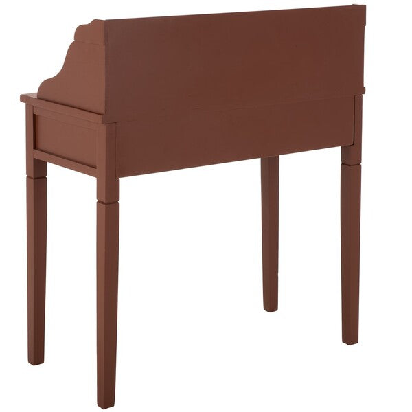 Landon Writing Desk in Henna Brown