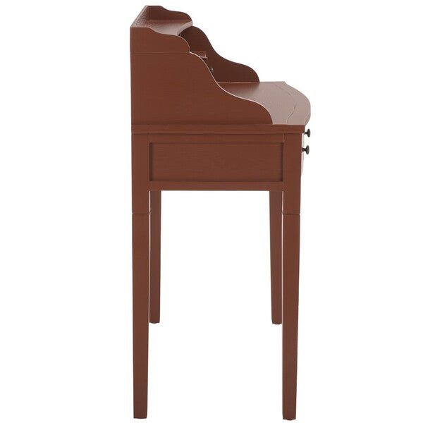 Landon Writing Desk in Henna Brown