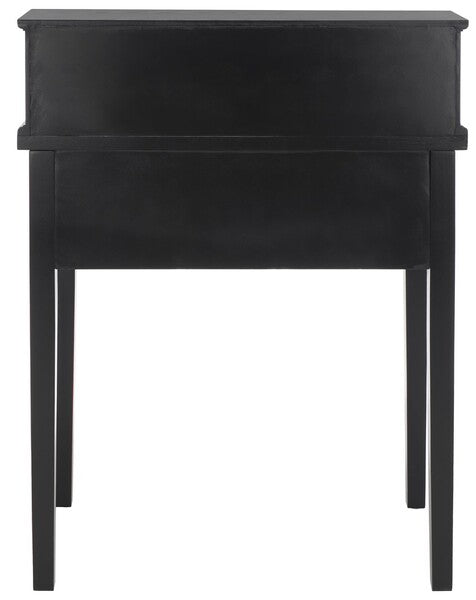 Abigail Fold Down Desk in Distressed Black
