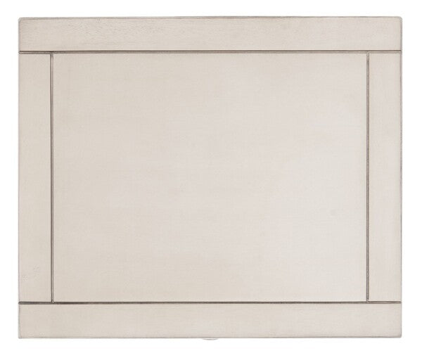 Toby End Table in White Birch with Storage Drawers