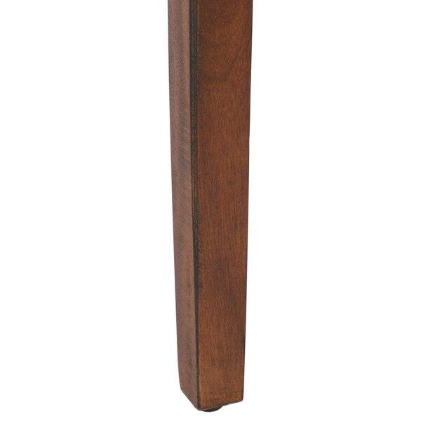 Toby End Table in Brown with Storage Drawers