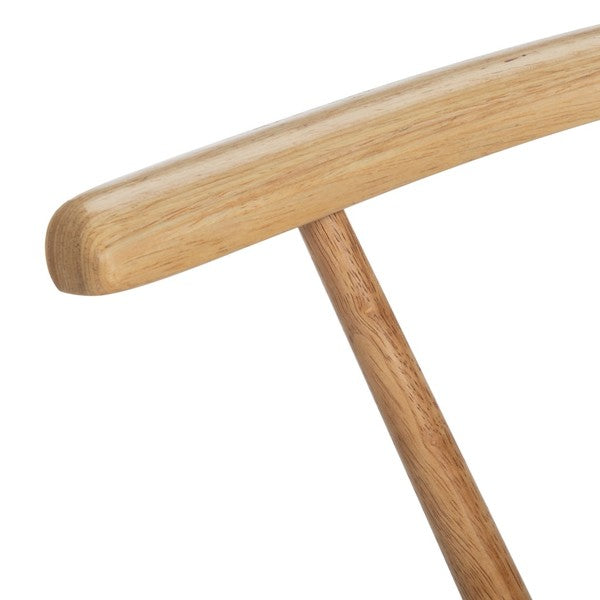 Ceres Spindle Back Dining Chair in Natural (Set of 2)