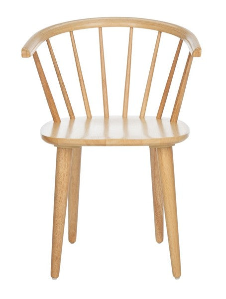 Ceres Spindle Back Dining Chair in Natural (Set of 2)
