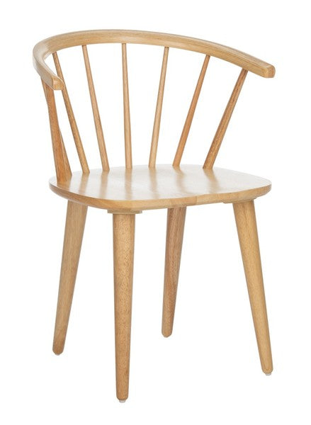 Ceres Spindle Back Dining Chair in Natural (Set of 2)