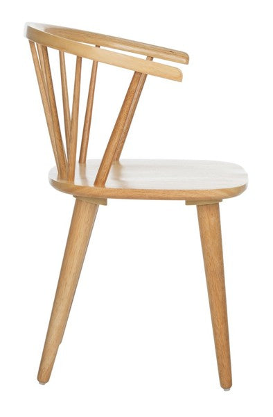 Ceres Spindle Back Dining Chair in Natural (Set of 2)