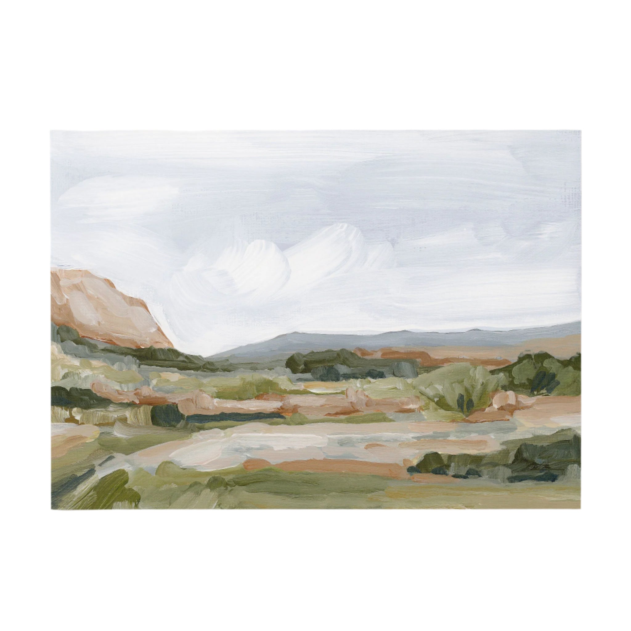 "An Hour in the Garden" Art Print