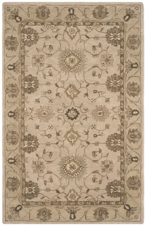 Anatolia Wool Pile Rug in Beige