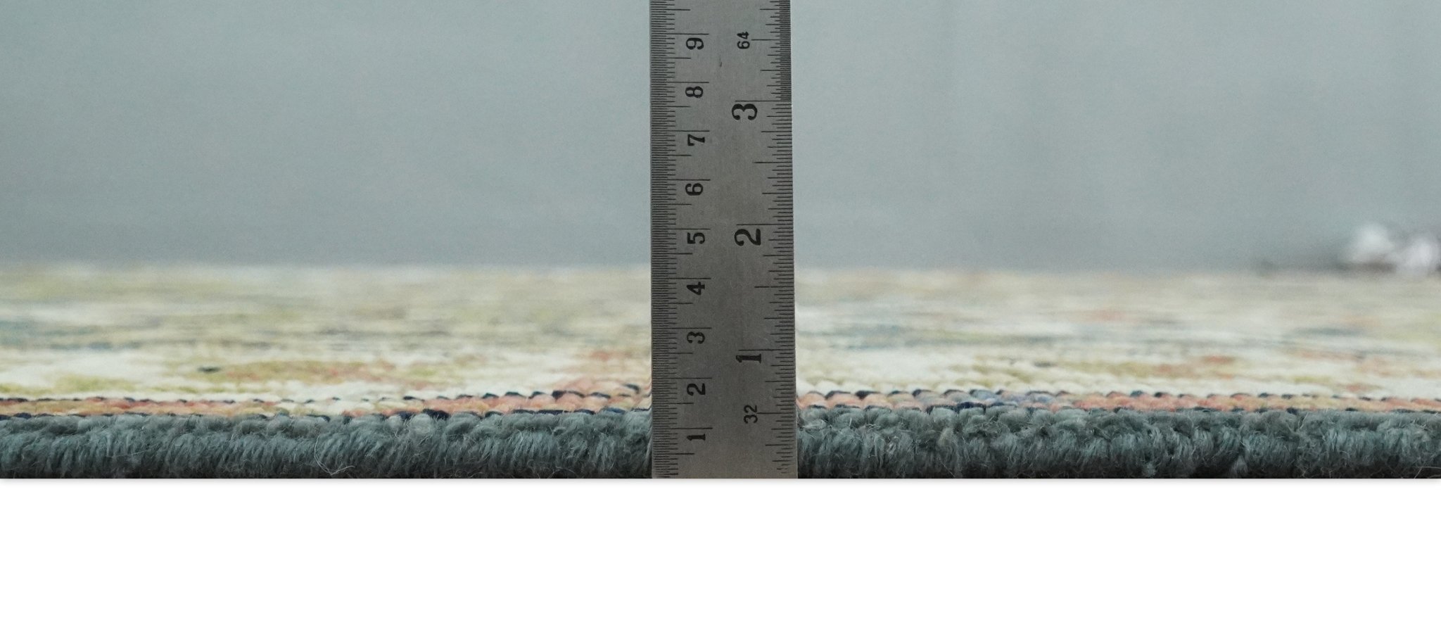 Antique Persian Rug Hand knotted 8x10, 9x12, 10x14 and 12x15 Green, Ivory and Gray Traditional Oushak Area Rug | TRDCP985810 - The Rug Decor