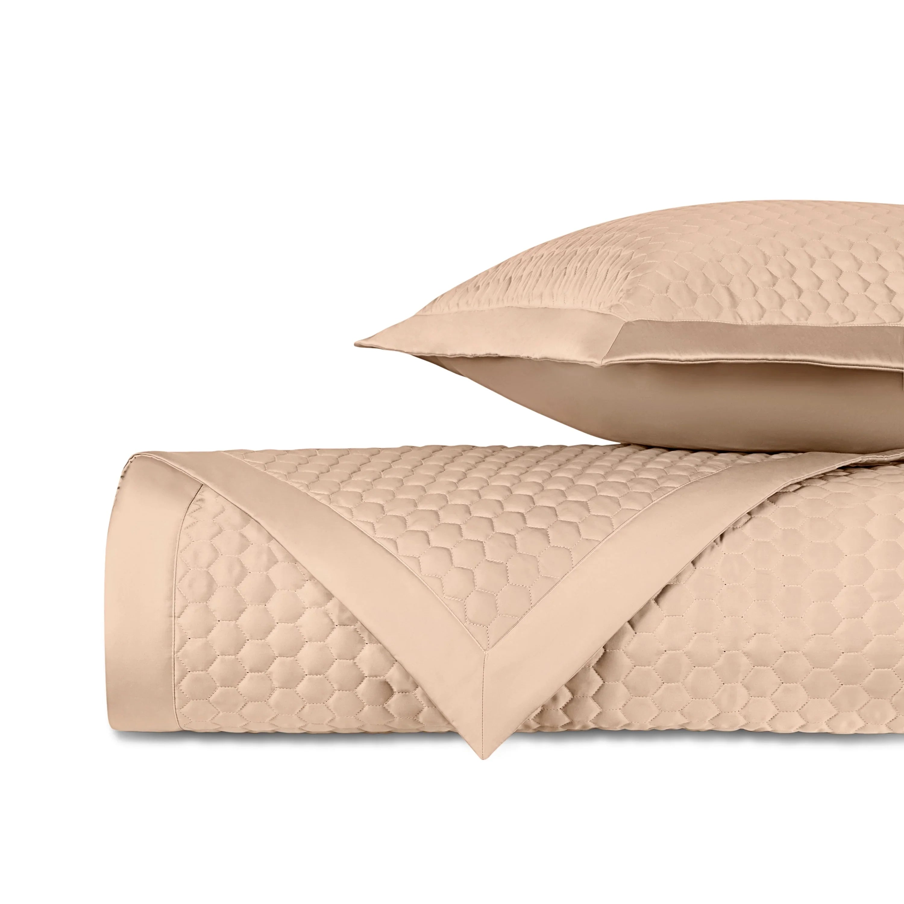 Apiary Quilted Coverlet (Euro) Set - The Mayfair Hall