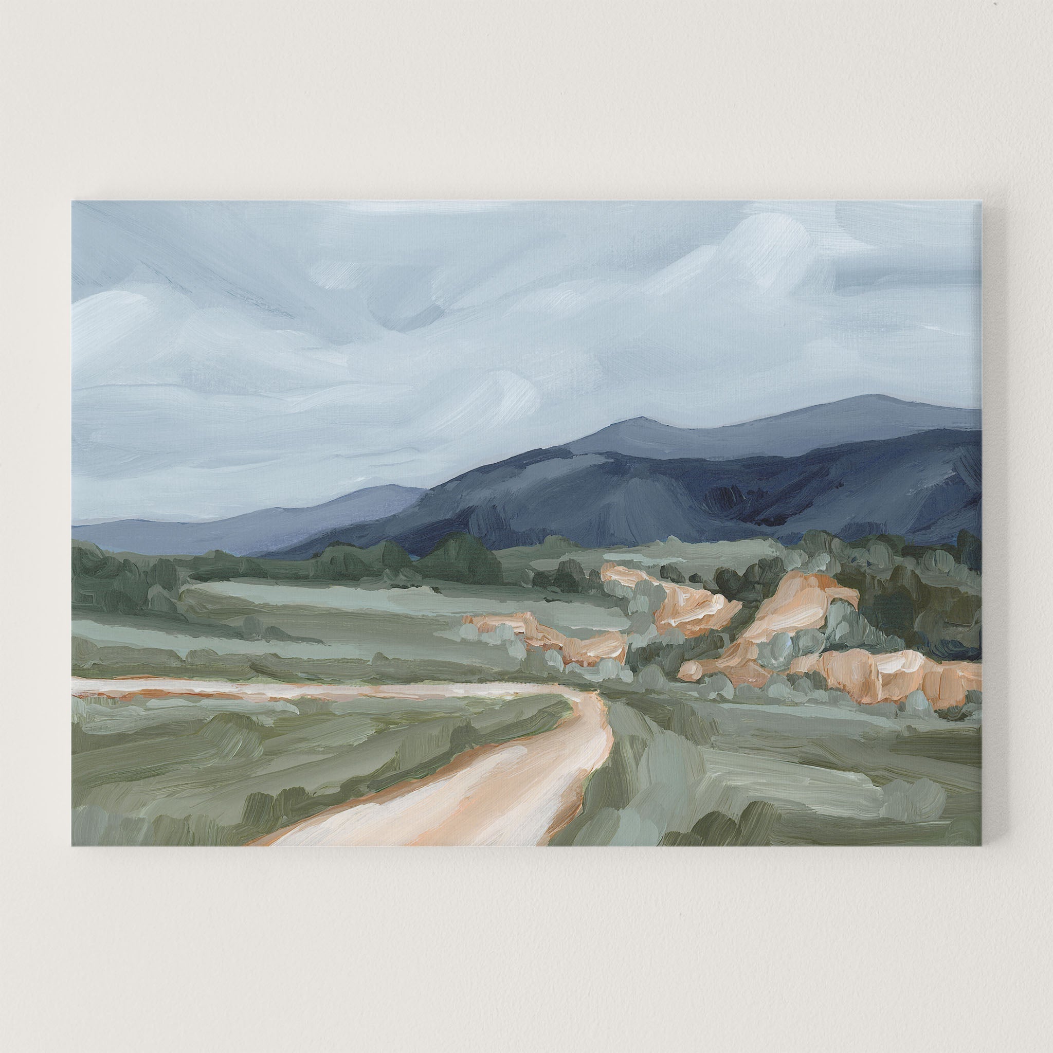"April Canyon" Art Print