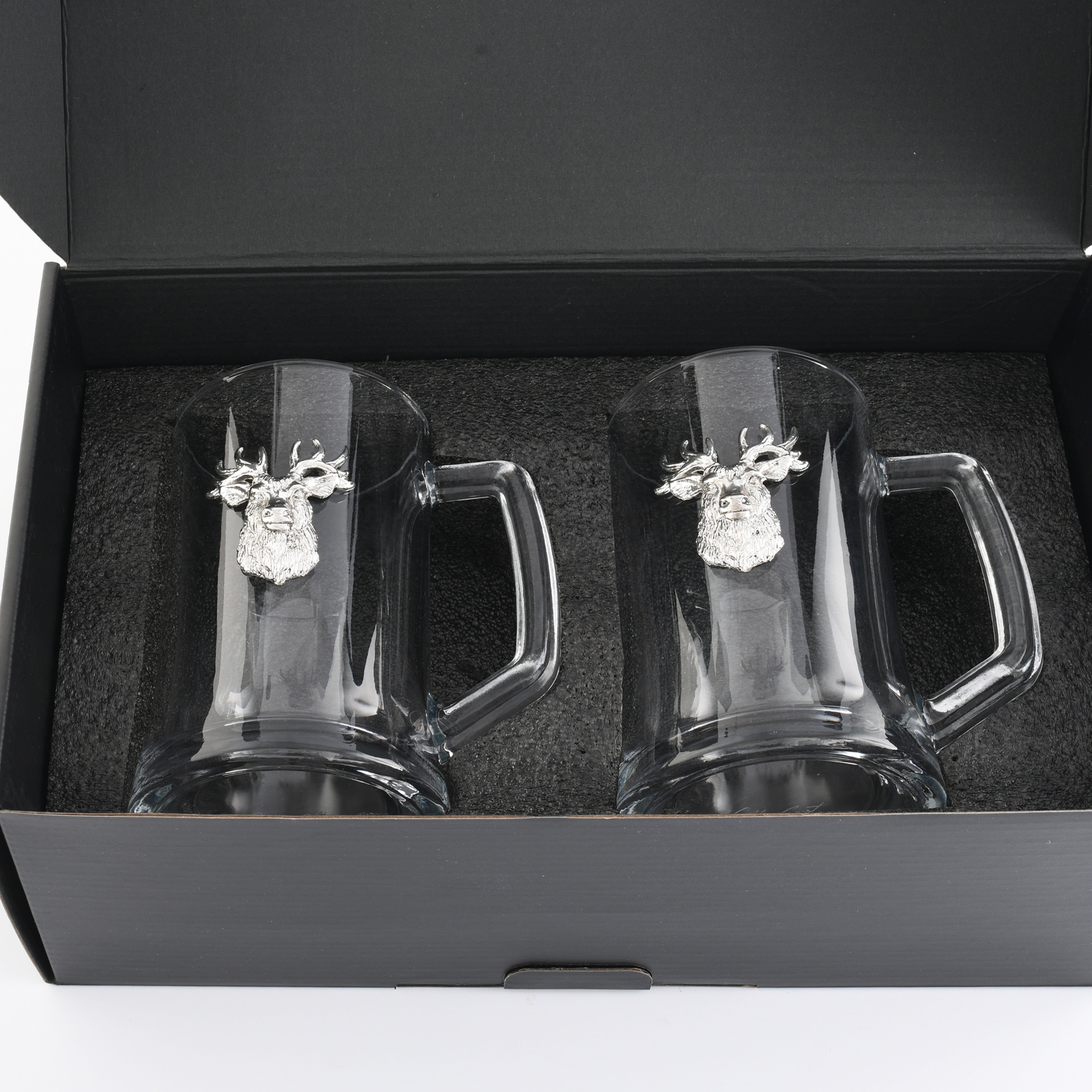 Arthur Court Designs Elk Head Beer Mugs - Thumbnail 4