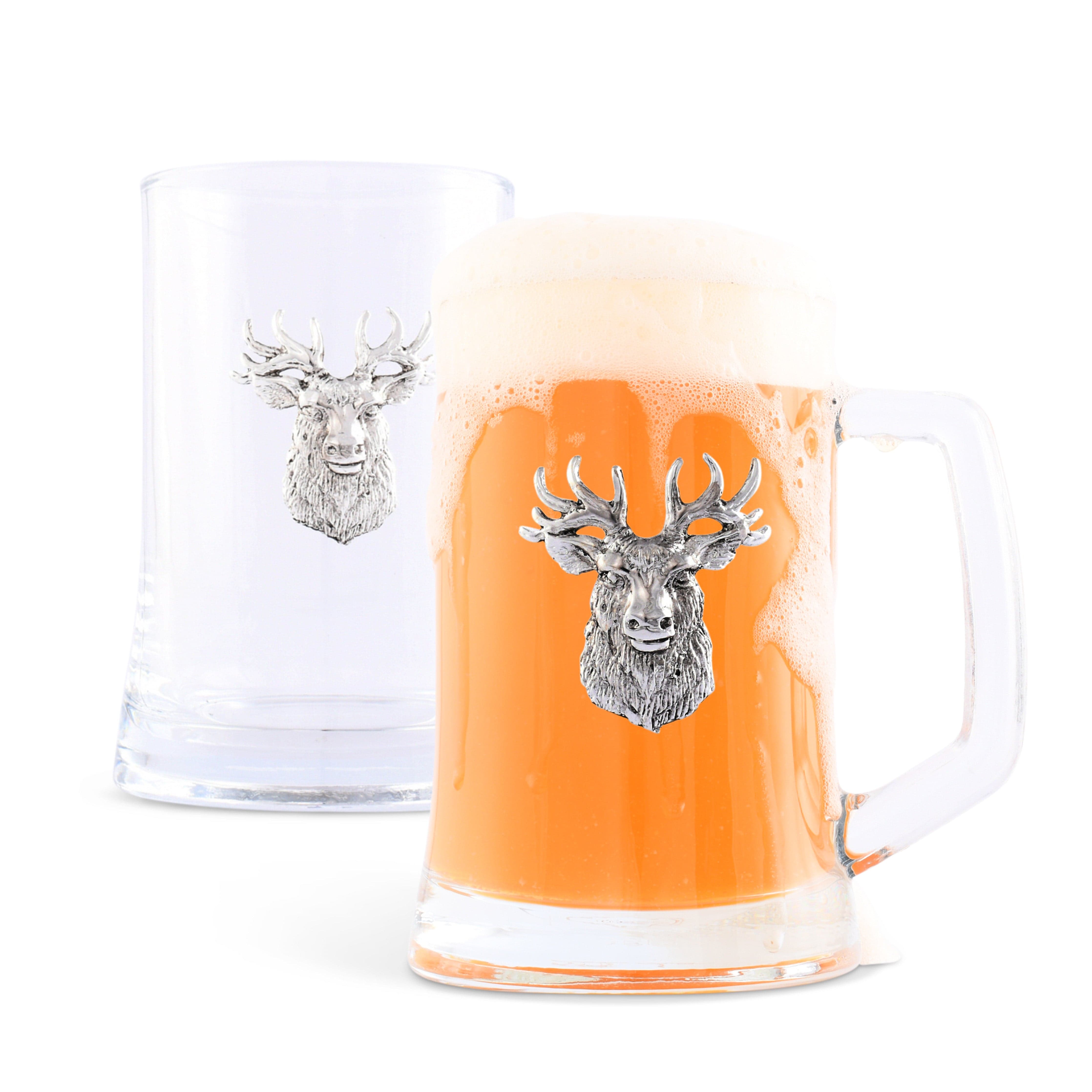 Arthur Court Designs Elk Head Beer Mugs