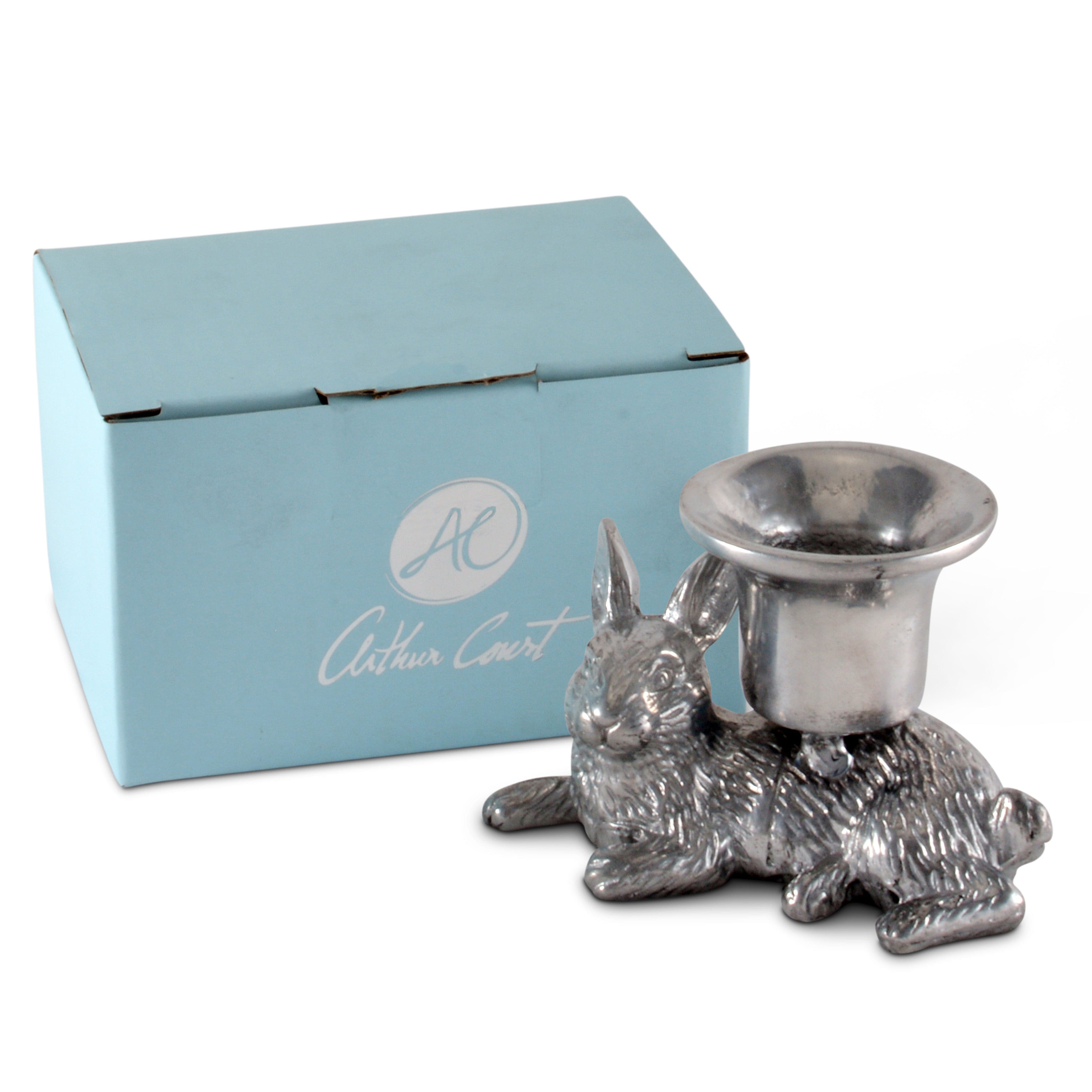 Rabbit candle holders