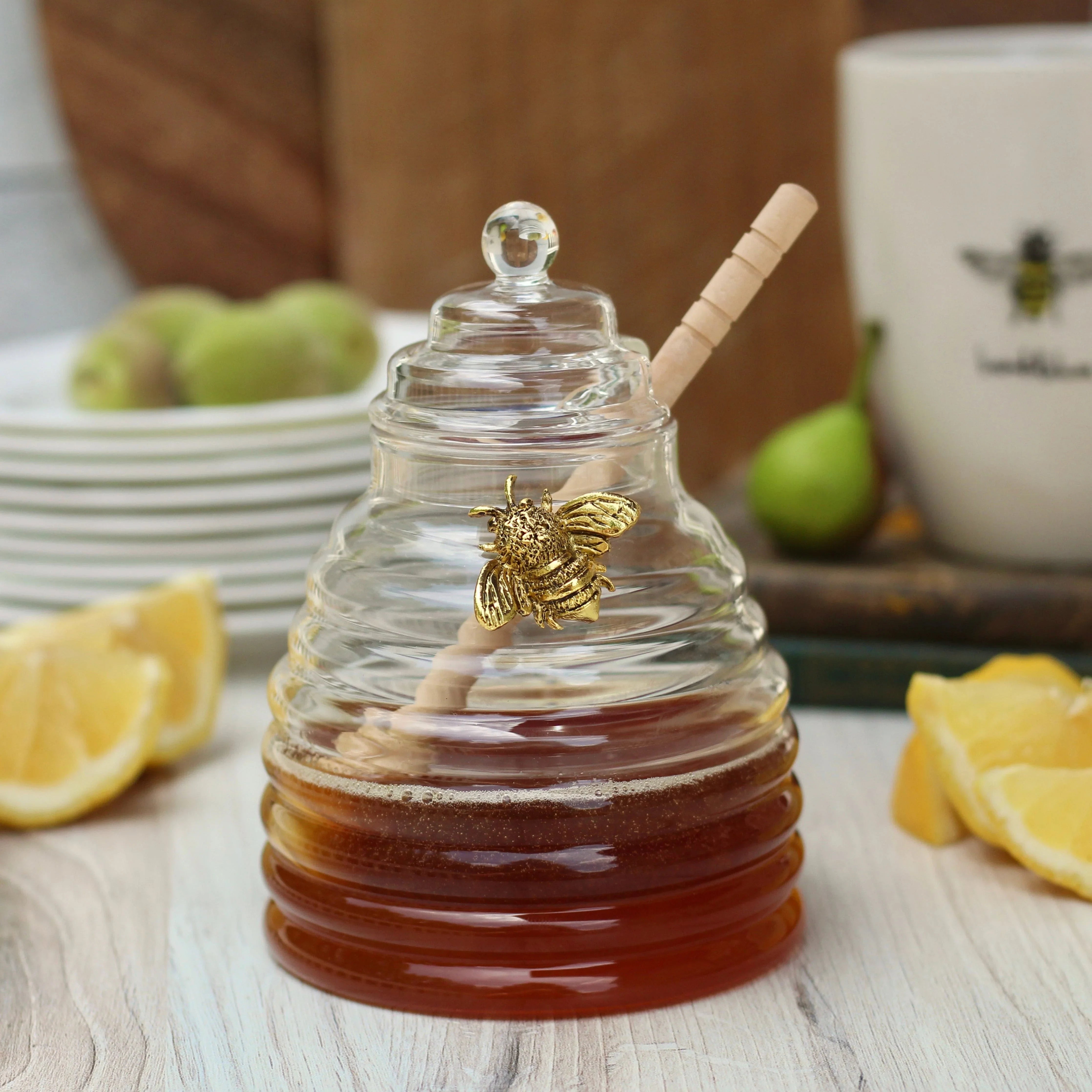 Arthur Court Designs Bee Honey Jar - Thumbnail 5