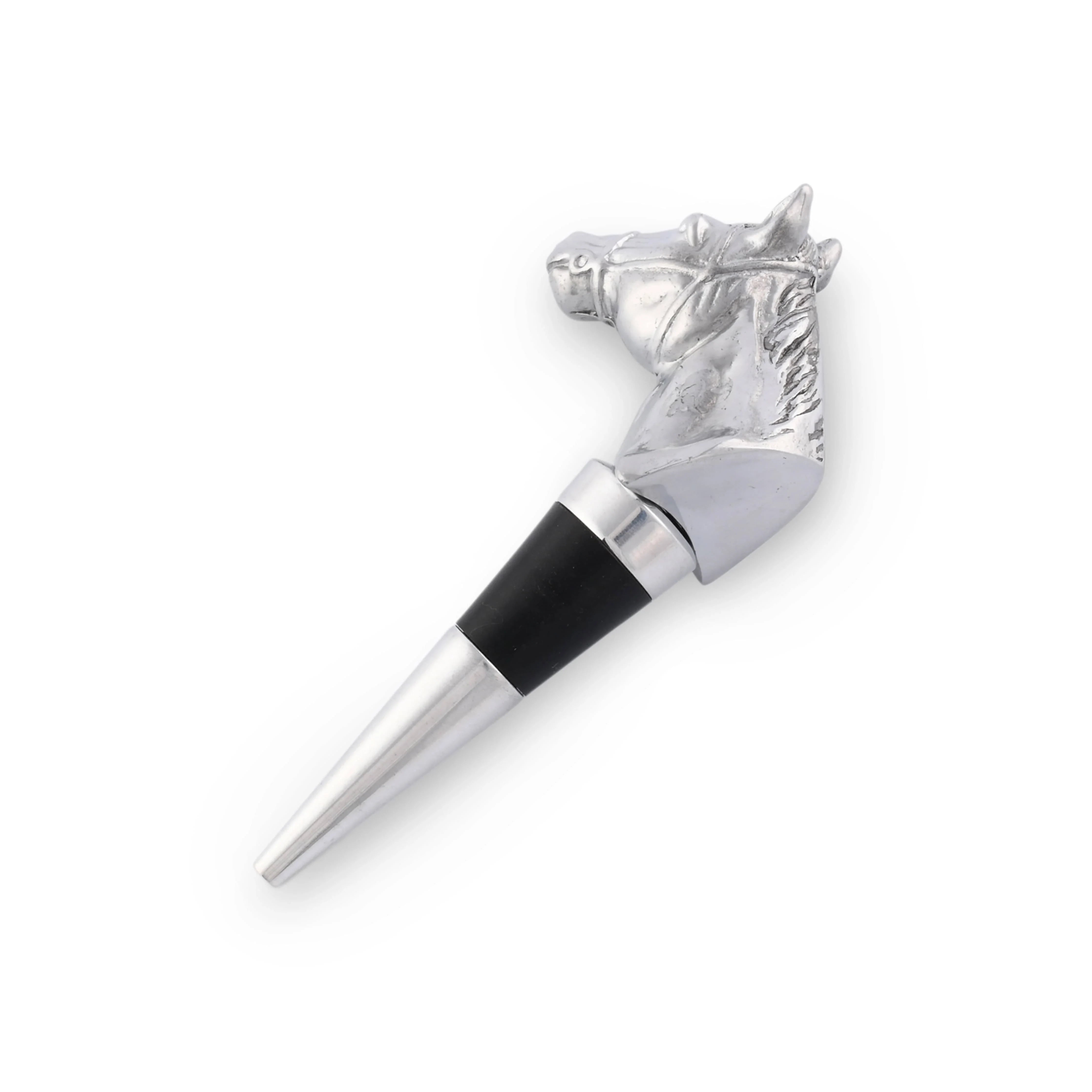 Arthur Court Designs Horse Head Bottle Stopper - Thumbnail 5
