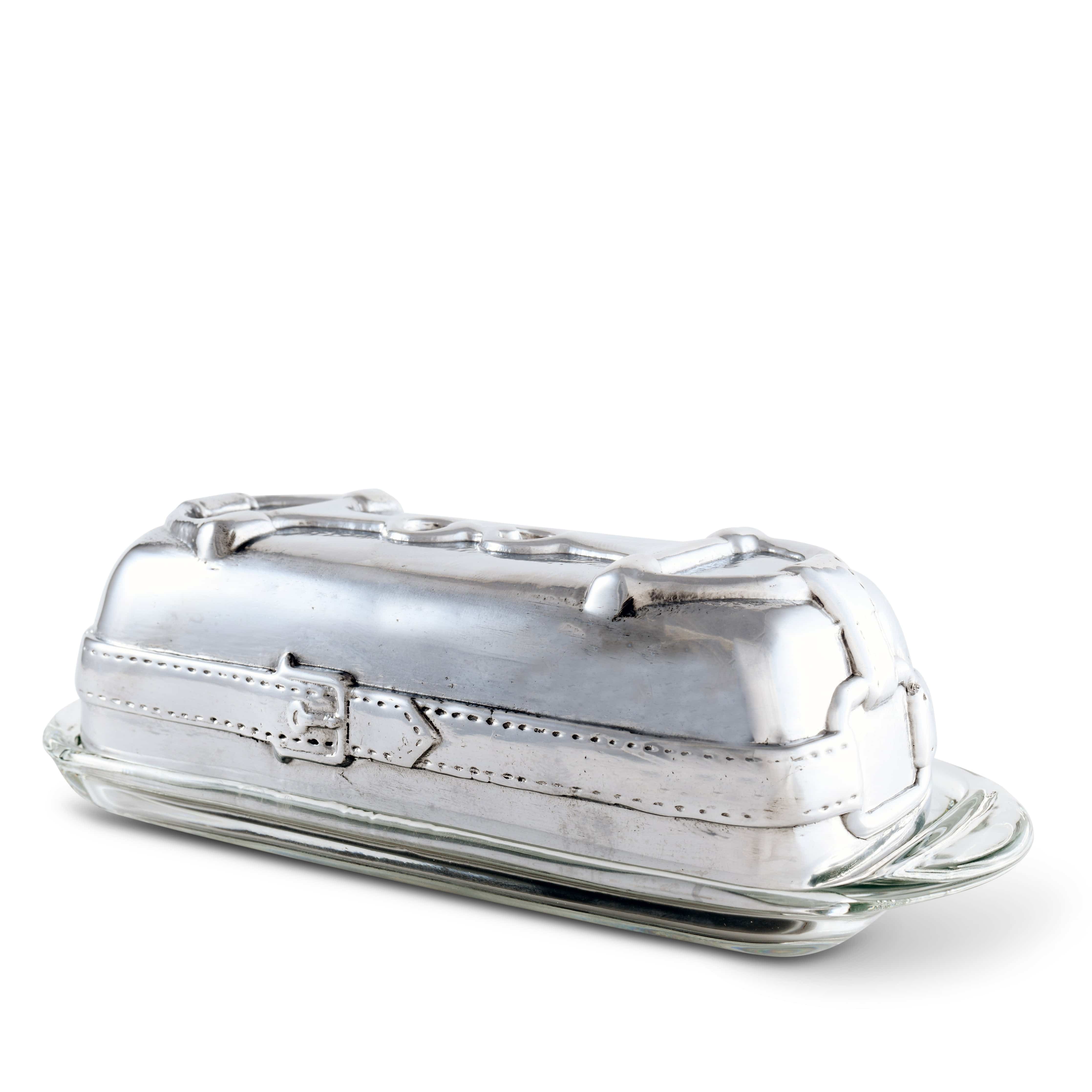 Equestrian Butter Dish