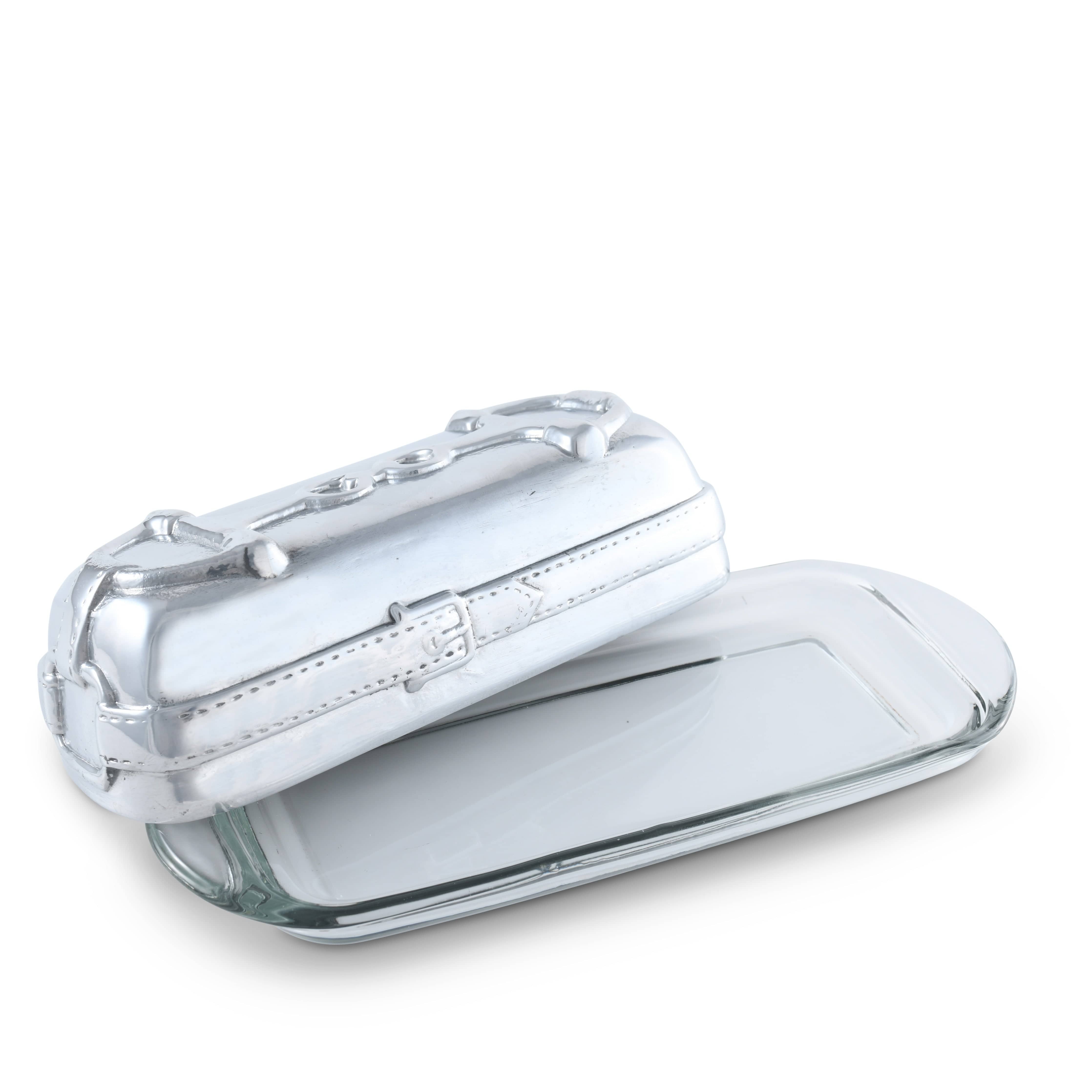 Equestrian Butter Dish