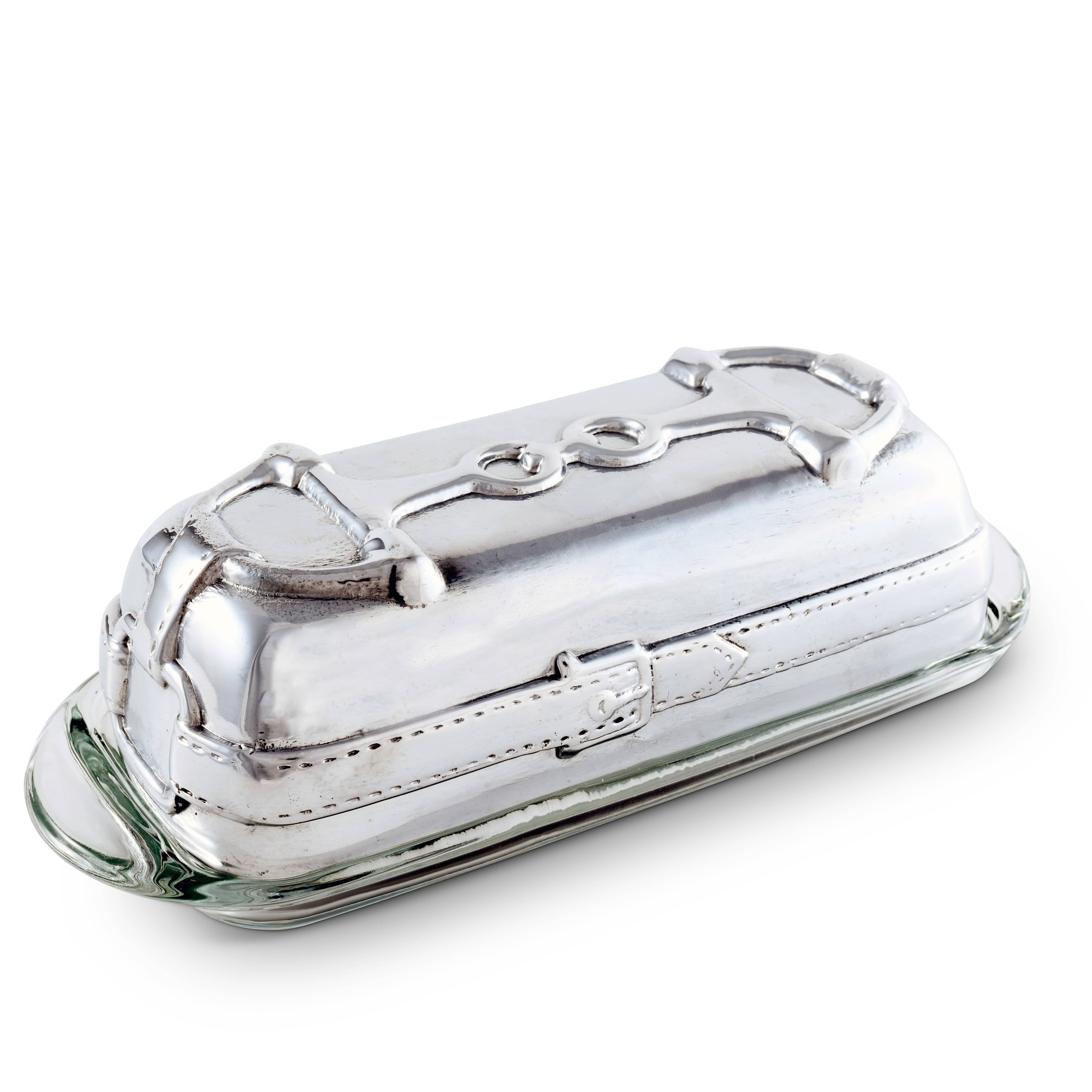 Equestrian Butter Dish