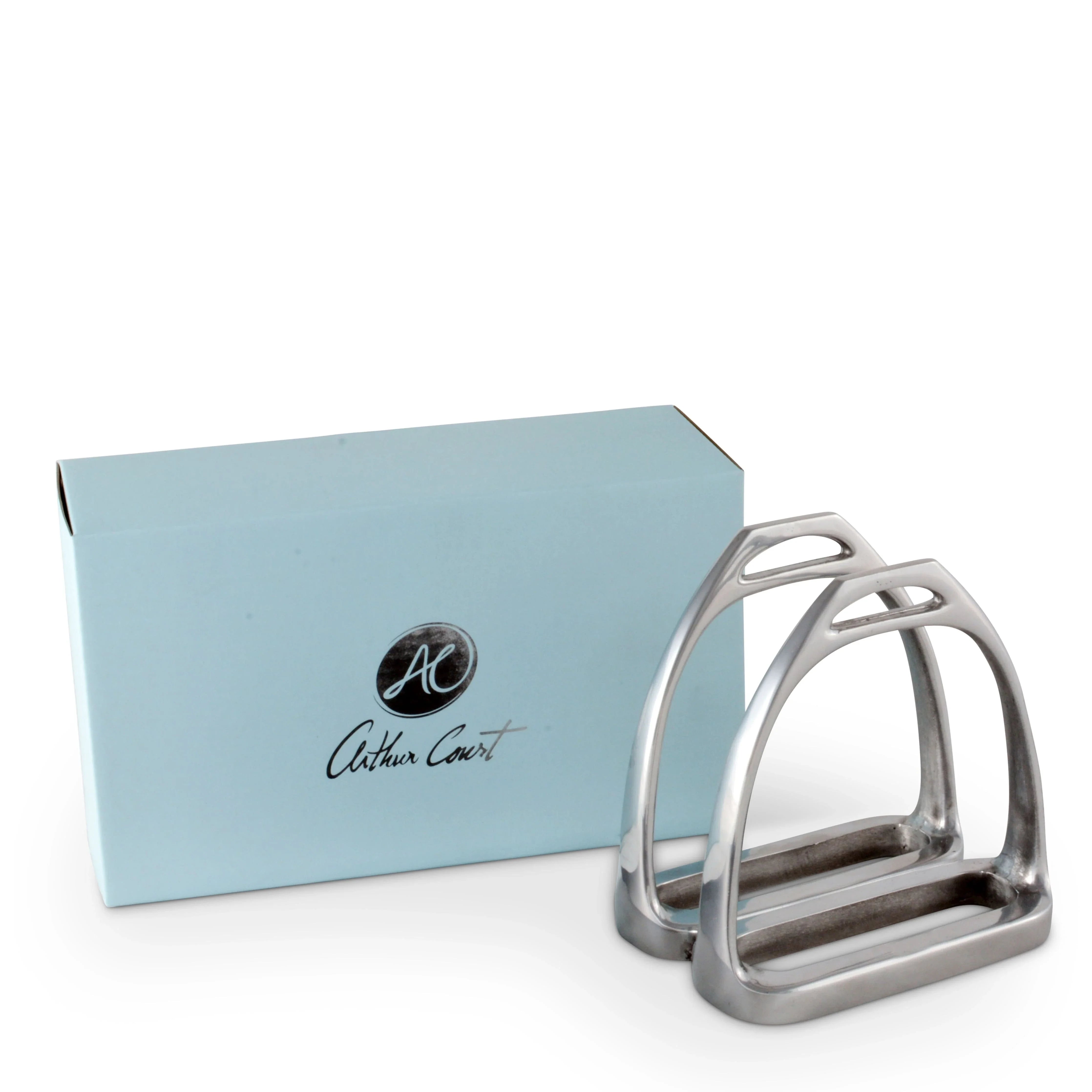 Arthur Court Designs Equestrian Stirrup Napkin Holder - Thumbnail 5