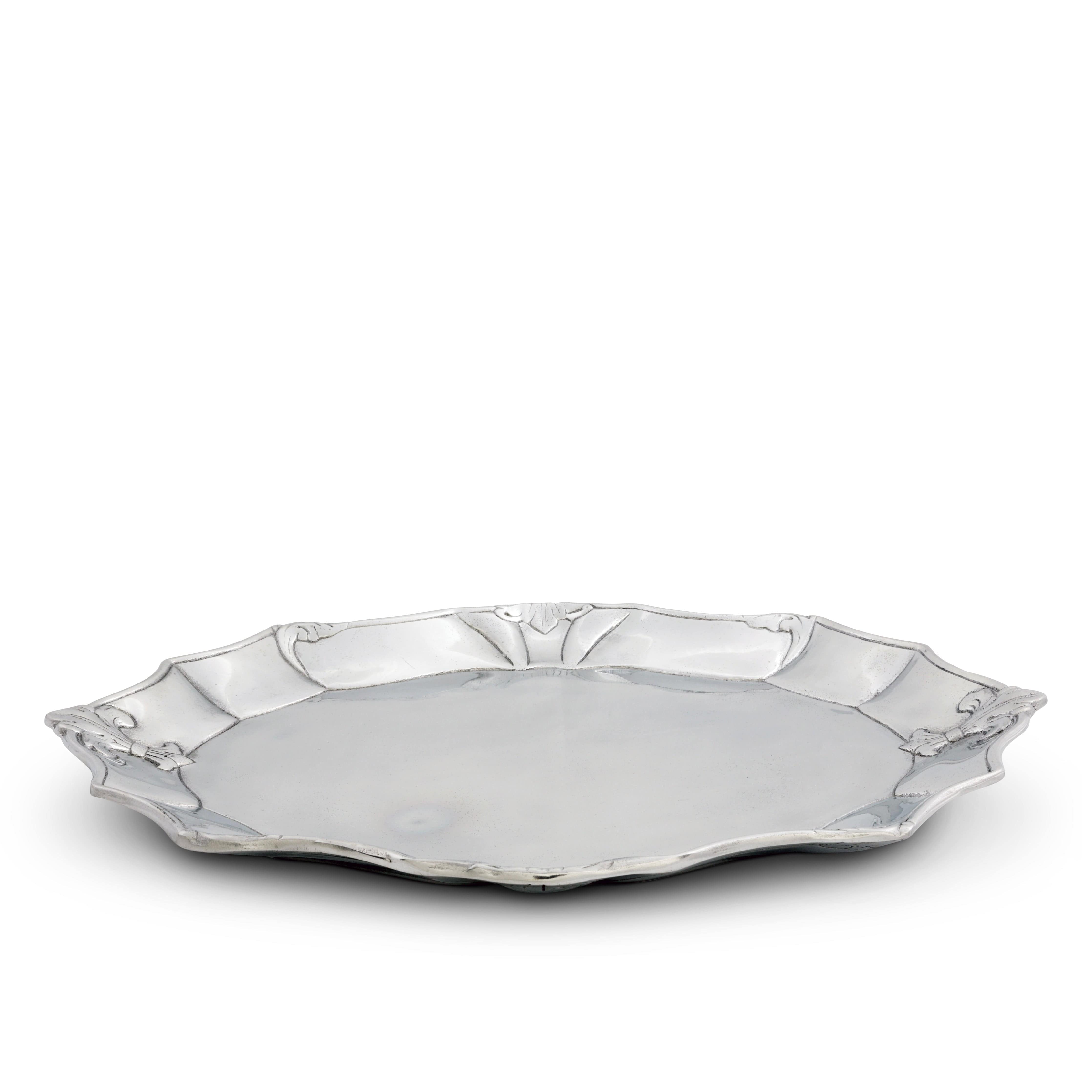 Fleur-De-Lis Oval Platter