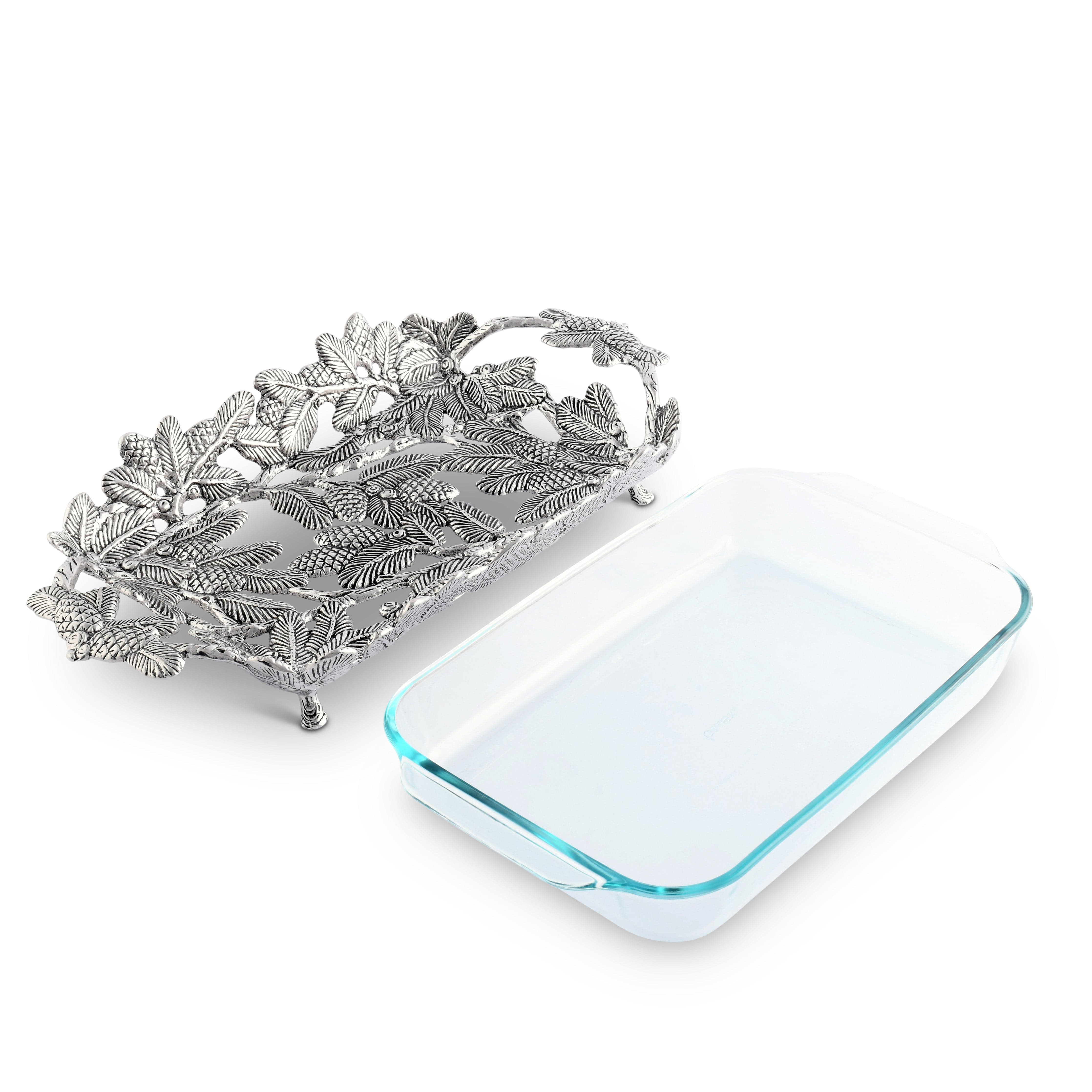 Pine Cone Forest Casserole 3 Quart Holder