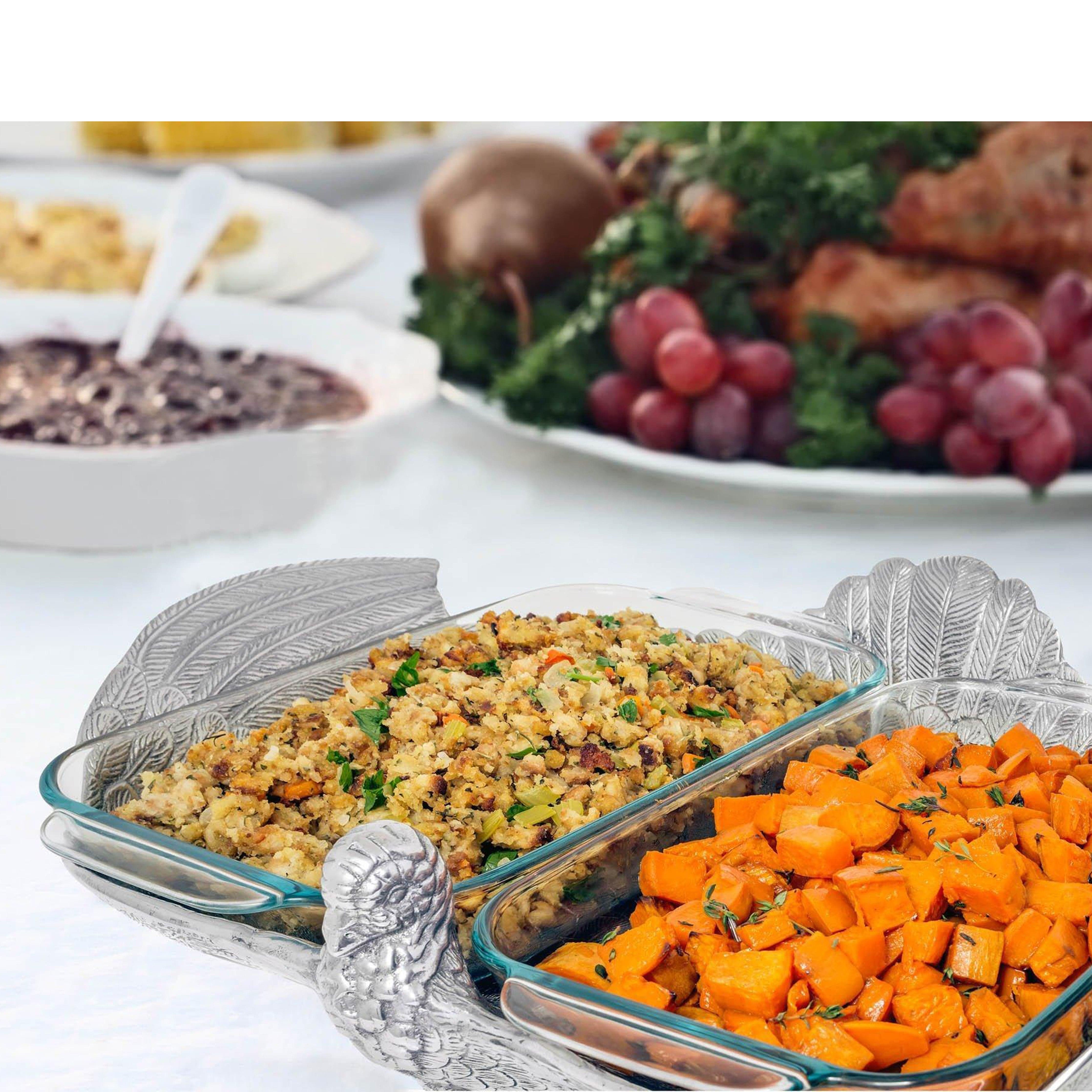 2Qt Double Base Turkey Casserole Holder