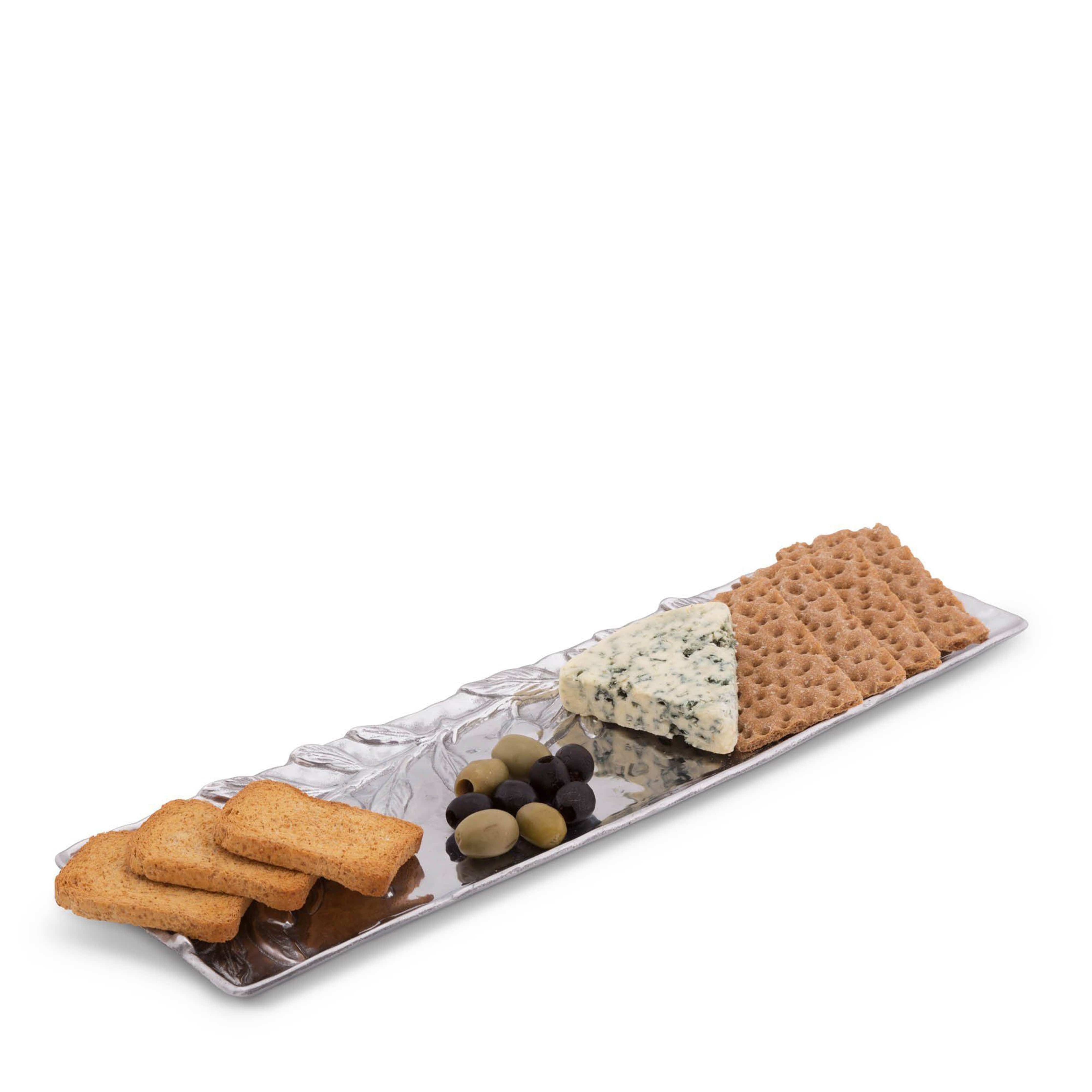 Olive Oblong Tray