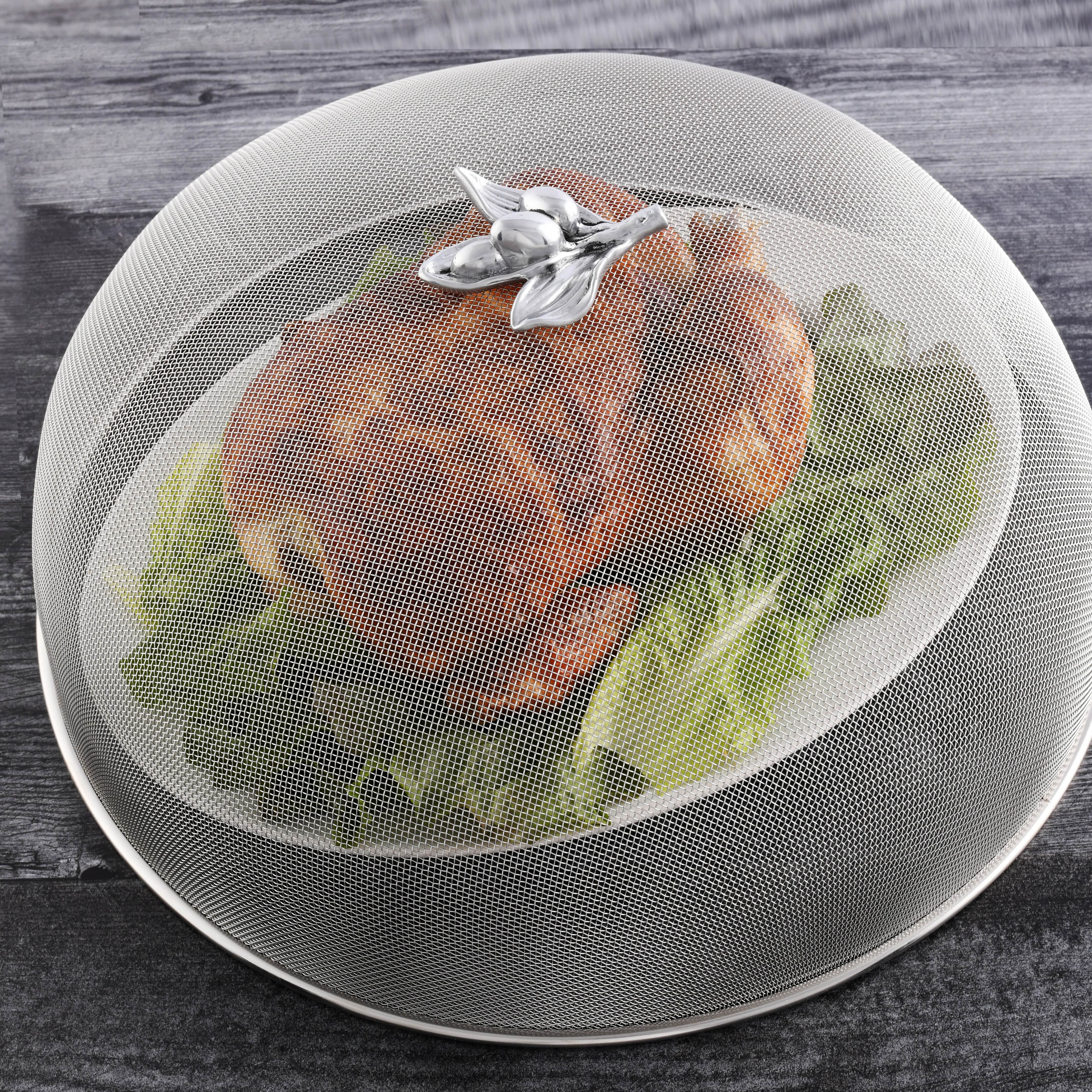 Olive Stainless Mesh Picnic Cover