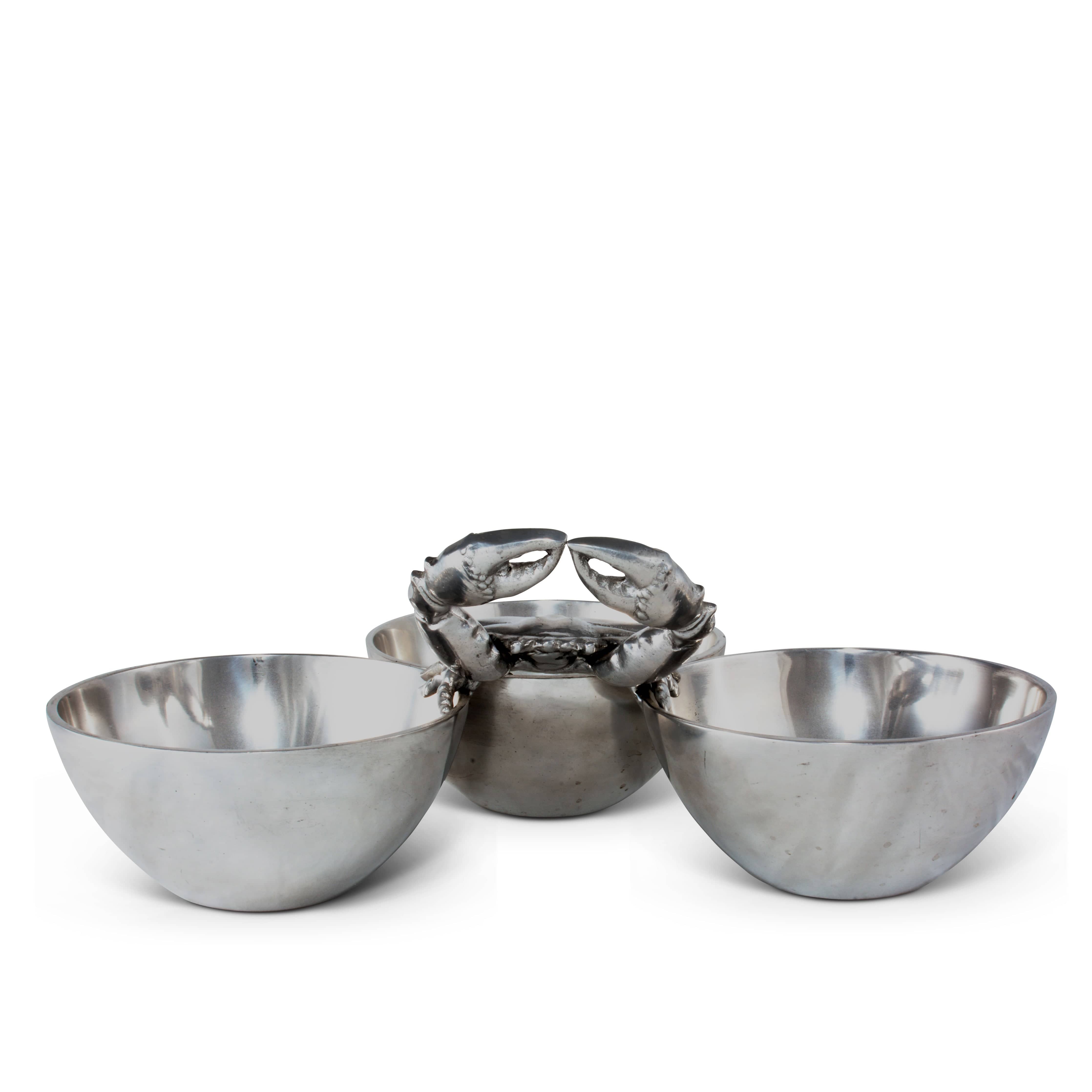 Crab 3-Bowl Bowl