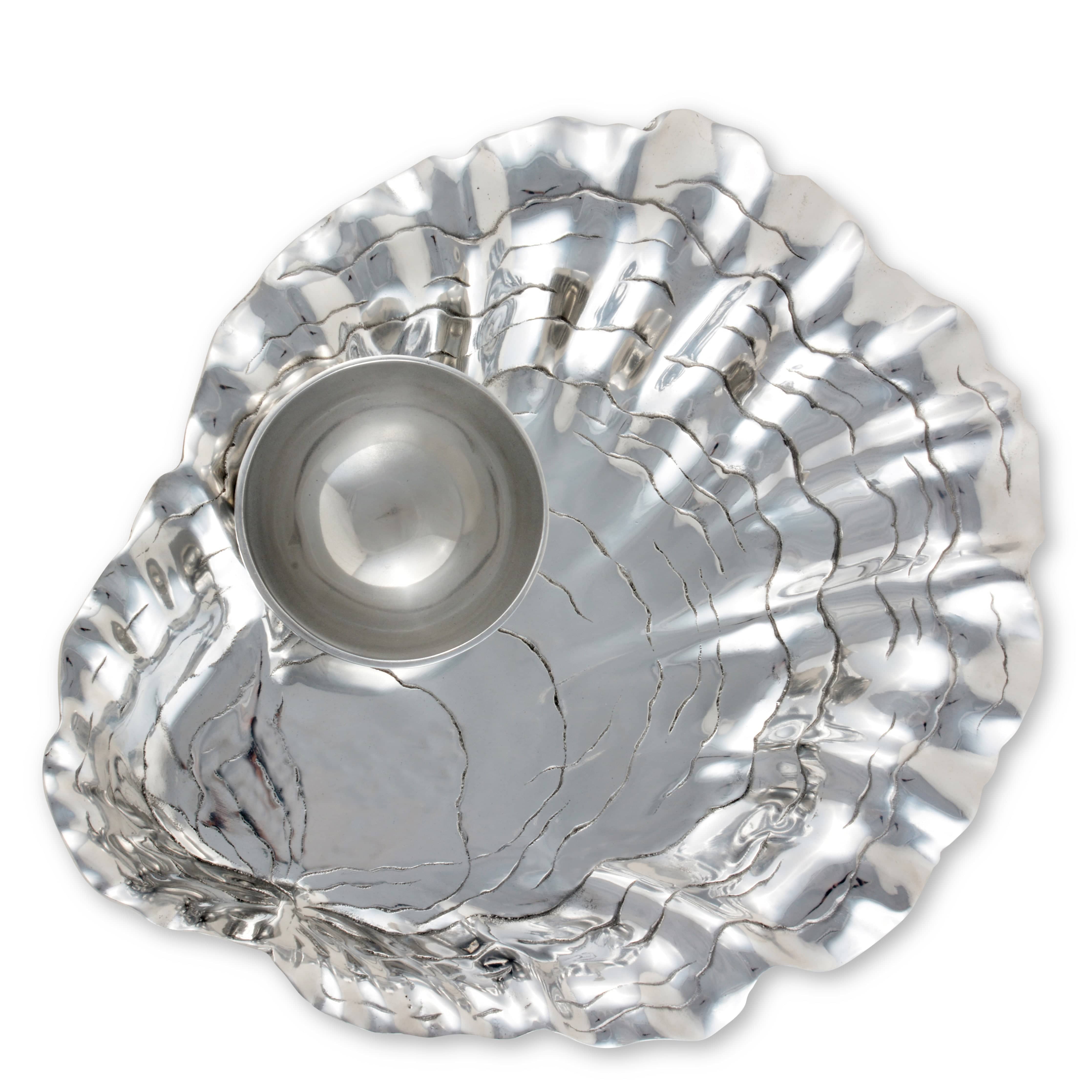 Oyster W/Pearl Chip & Dip