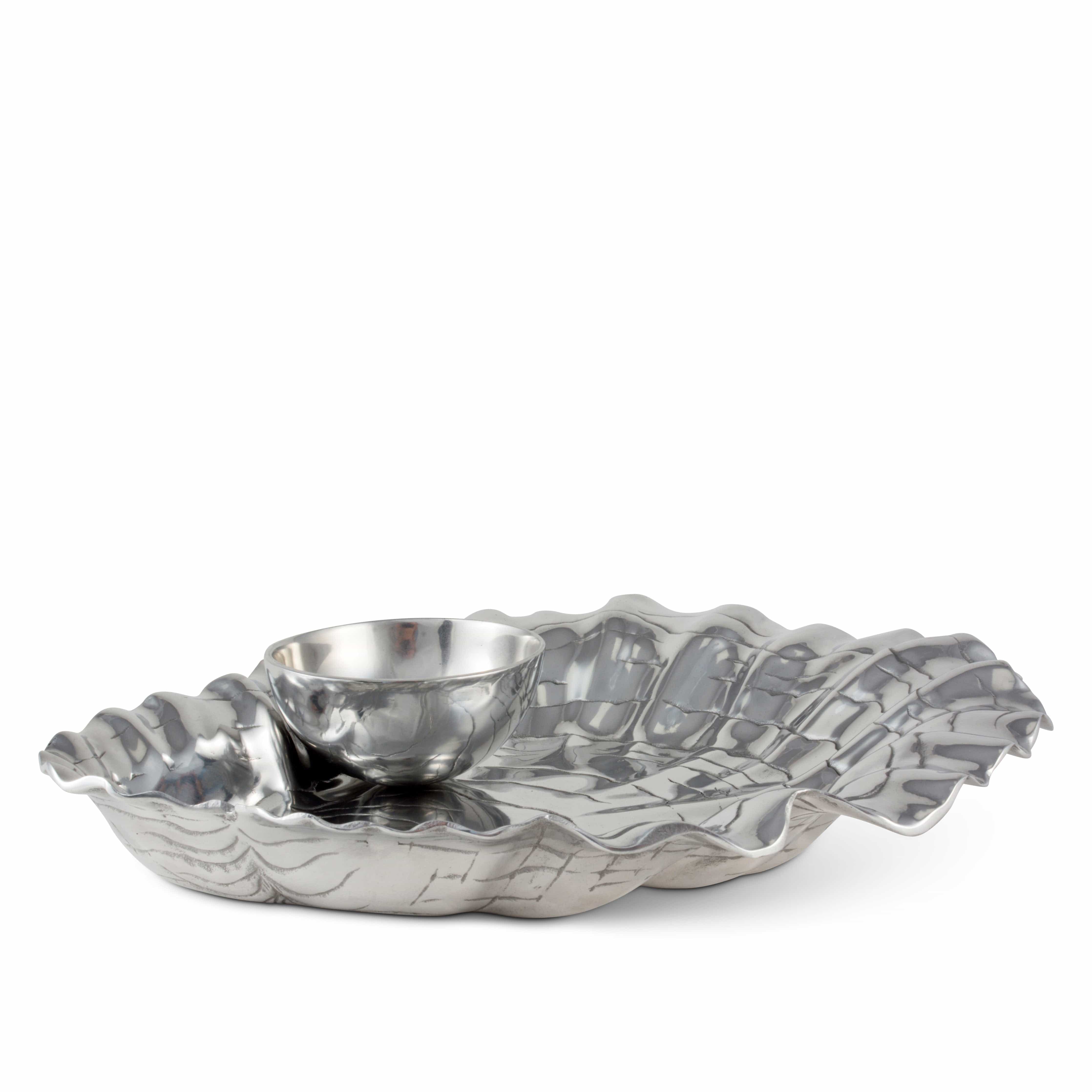 Oyster W/Pearl Chip & Dip