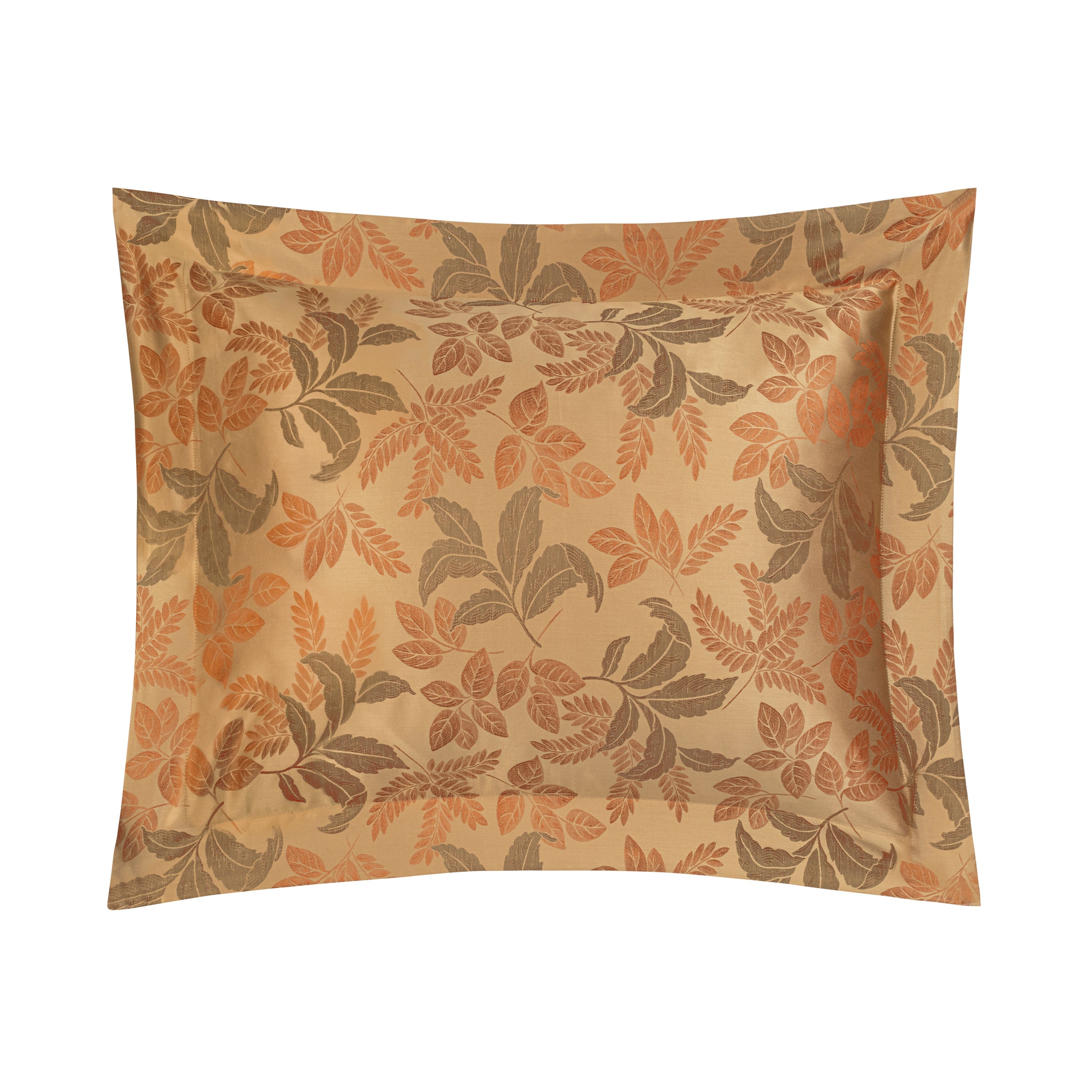 Autumn Cotton Sham Set with Plain Hem and Envelope Closure