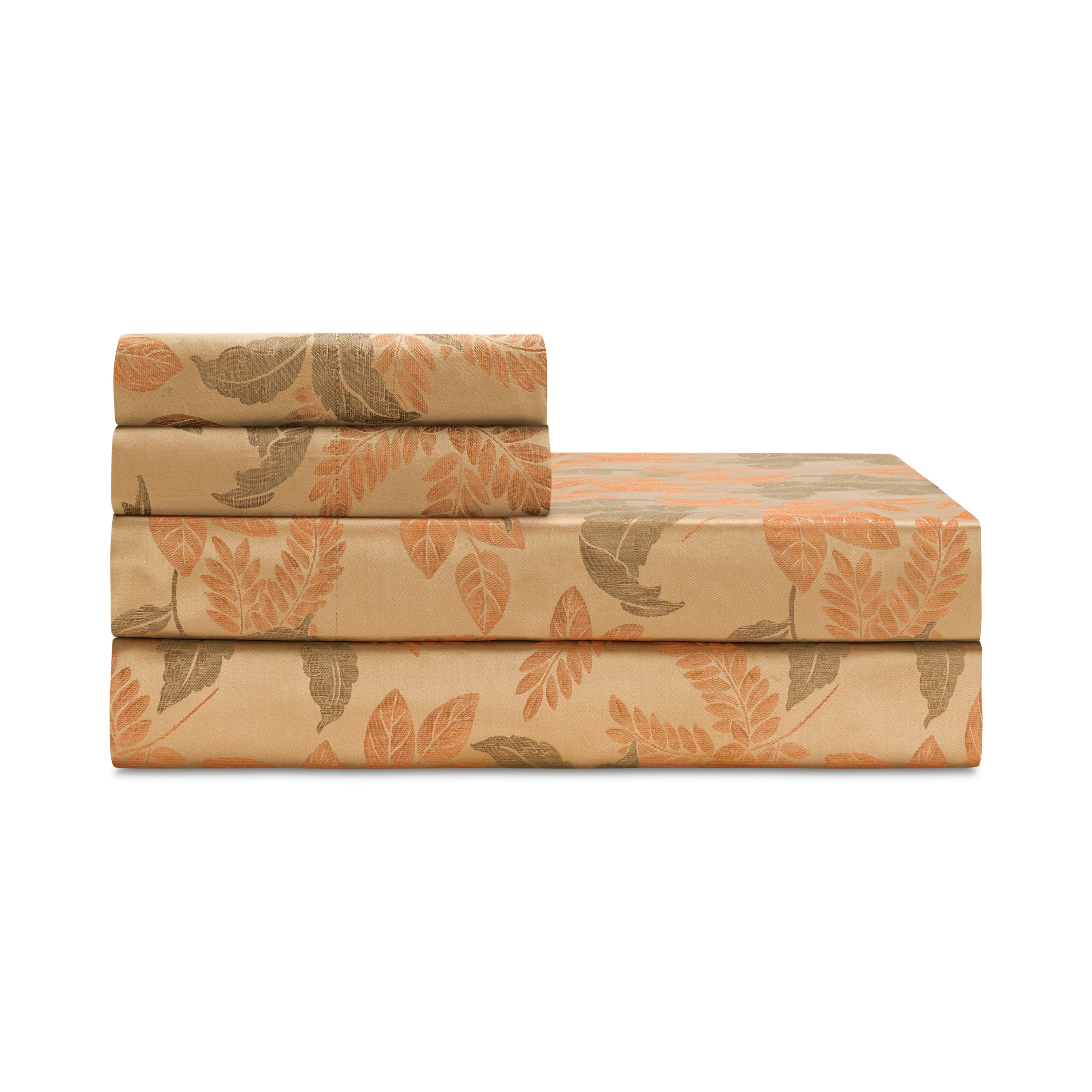 Autumn Egyptian Cotton Sheet Set with Classic Plain Hem