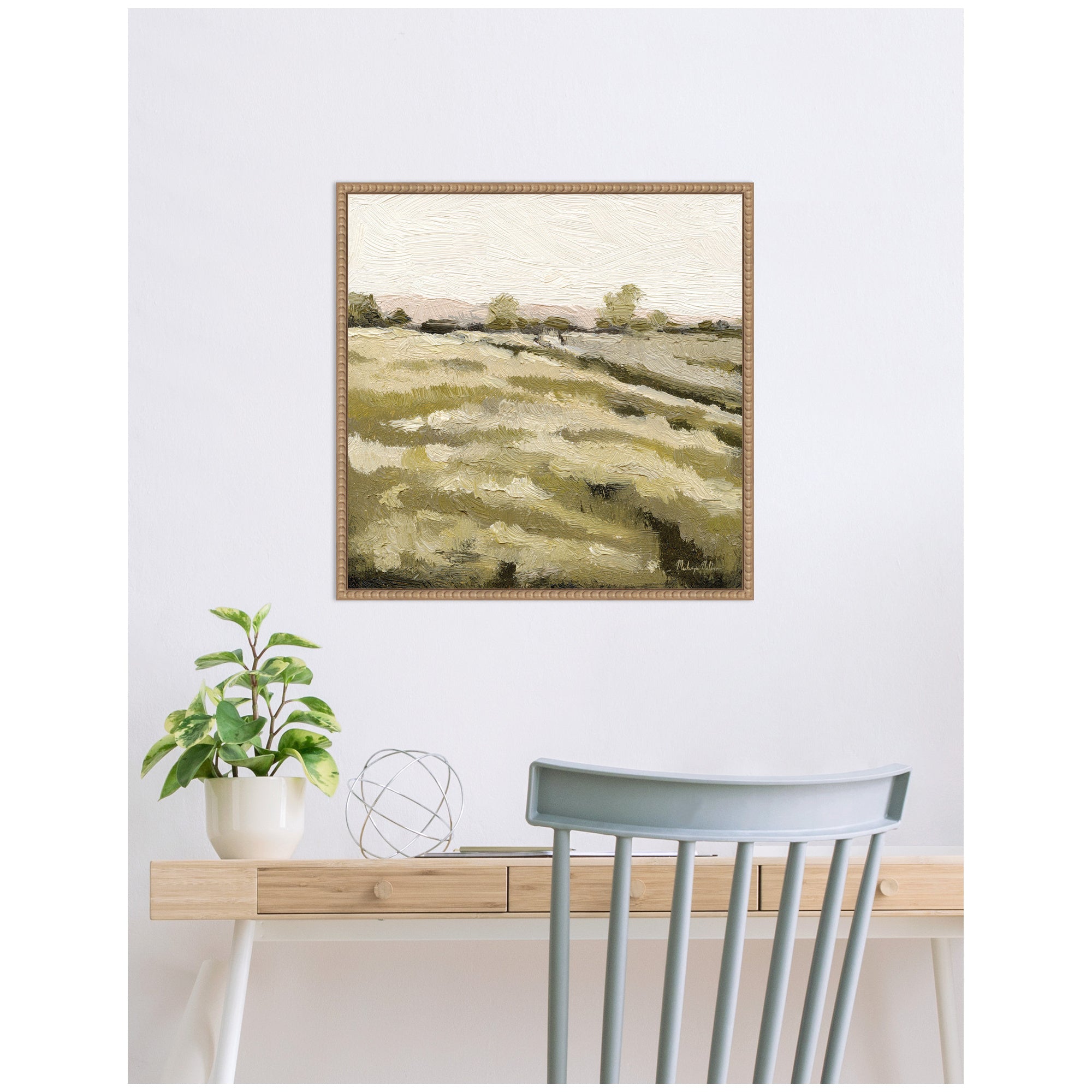 Petit Views No 10 by Mackenzie Nelson Framed Canvas Wall Art Print