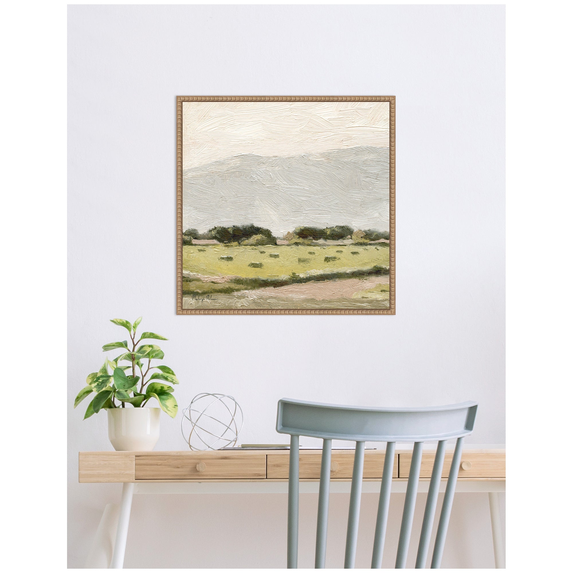 Petit Views No 11 by Mackenzie Nelson Framed Canvas Wall Art Print