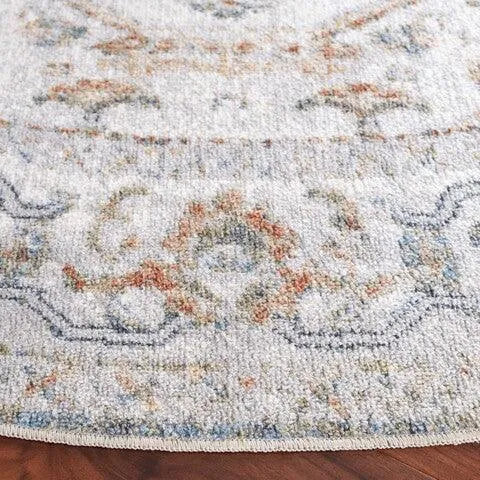 Safavieh Baltimore Collection - Light Grey / Rust