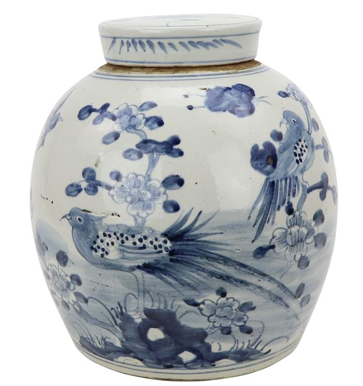 The Enchanted Home Bird Floral Jar - Thumbnail 3
