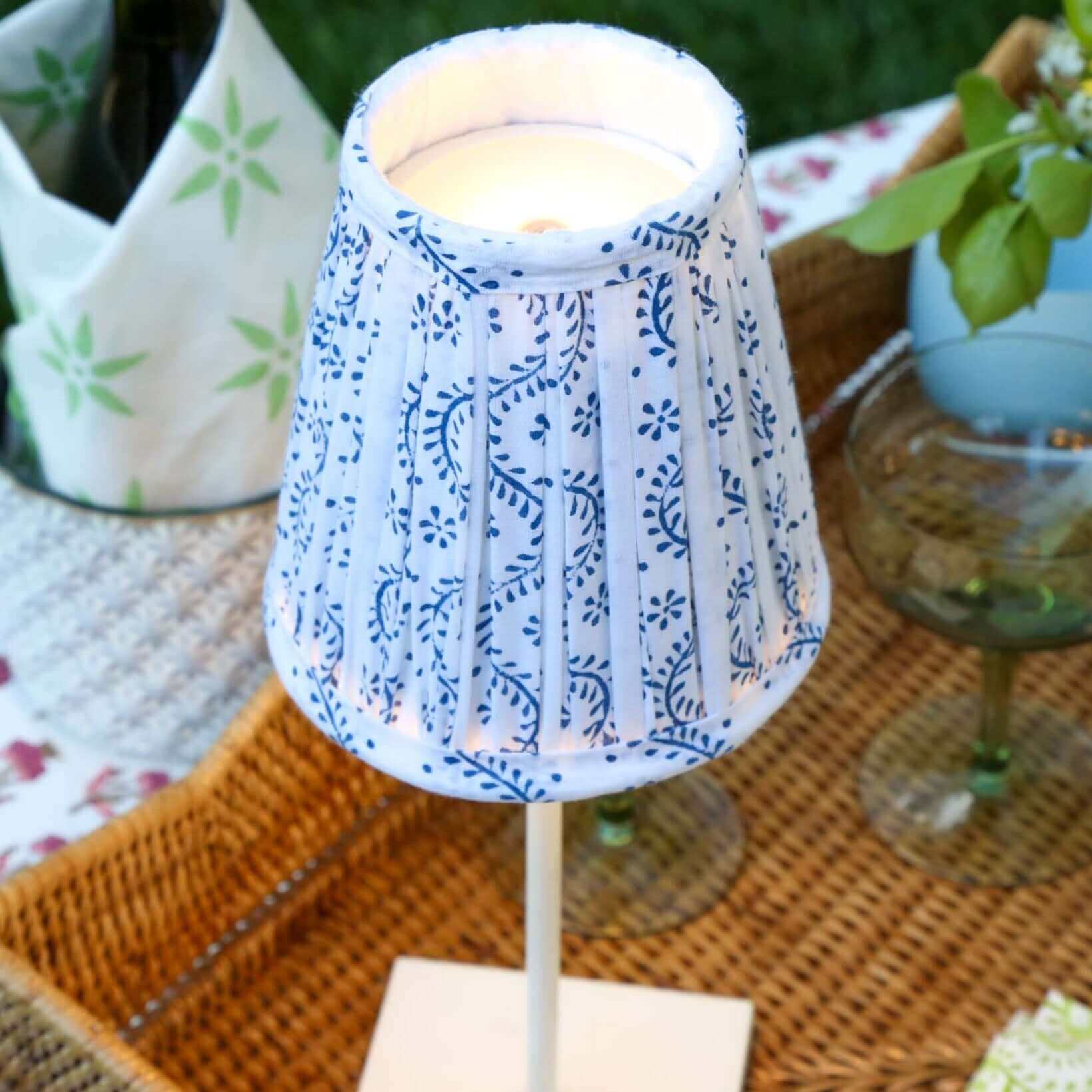 Honeysuckle Shade for Cordless Lamps