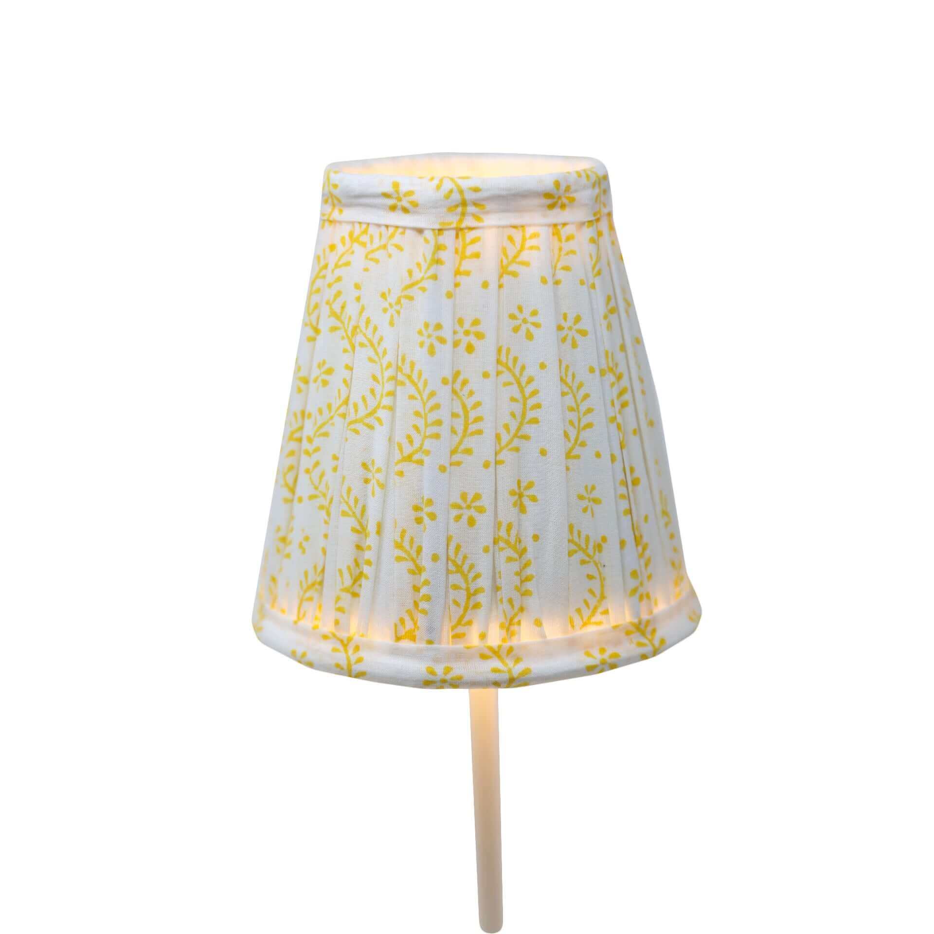 Honeysuckle Shade for Cordless Lamps