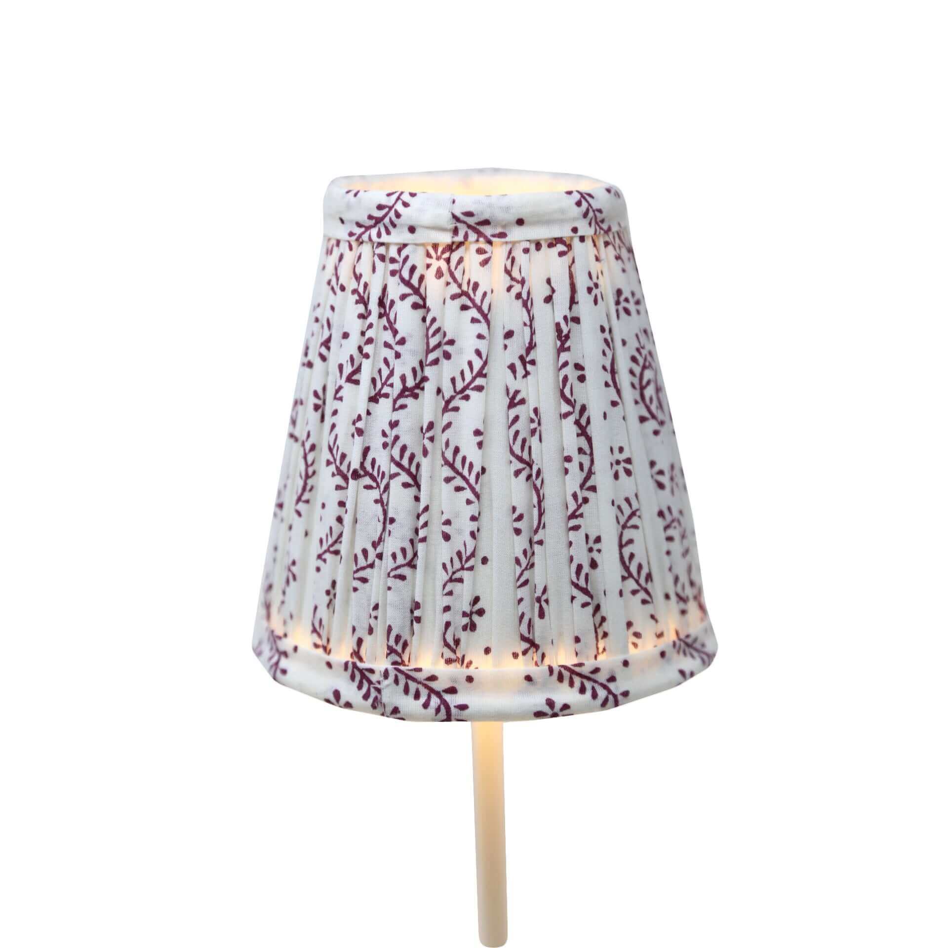 Honeysuckle Shade for Cordless Lamps