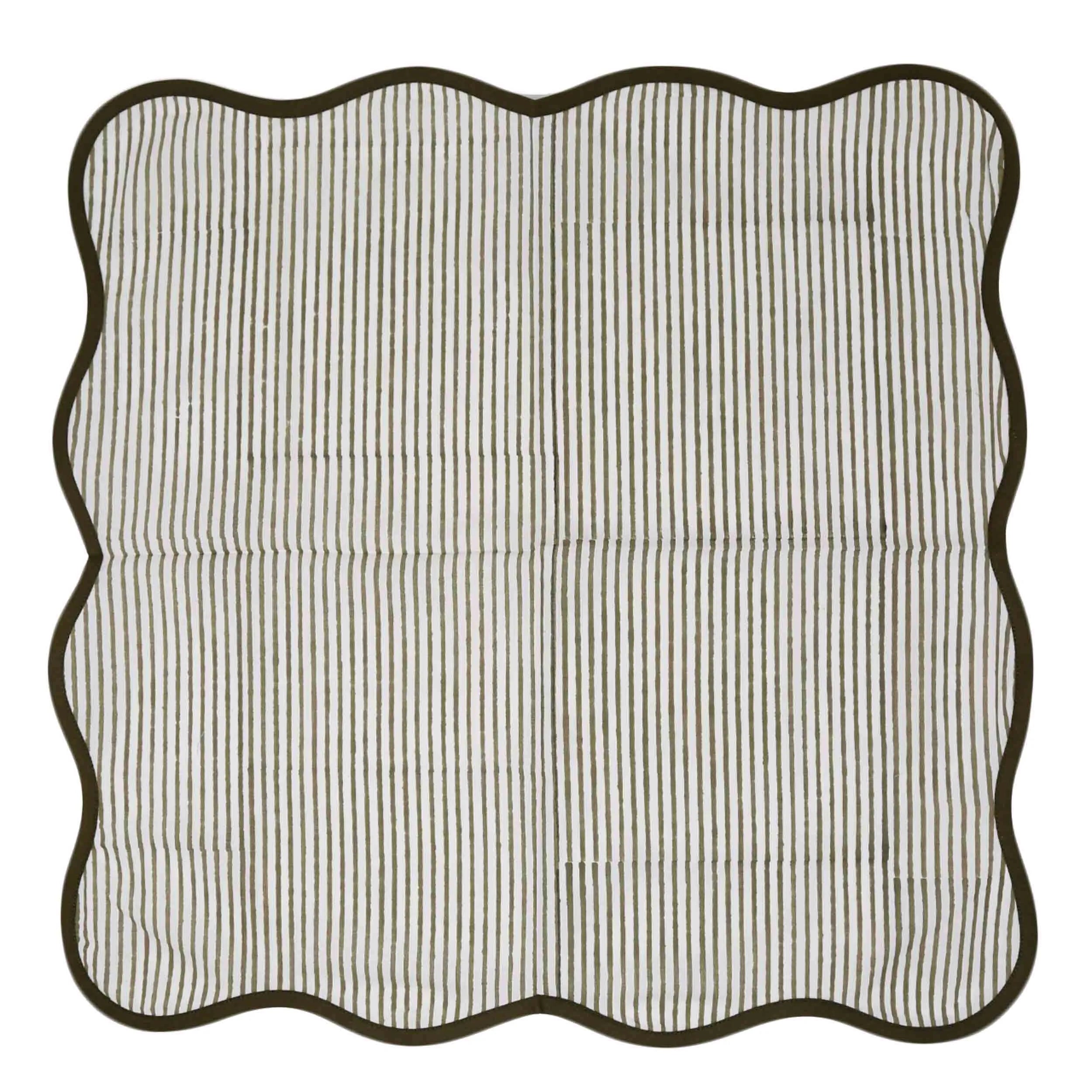 Harbor Stripe Napkins, Set of 4 - The Mayfair Hall